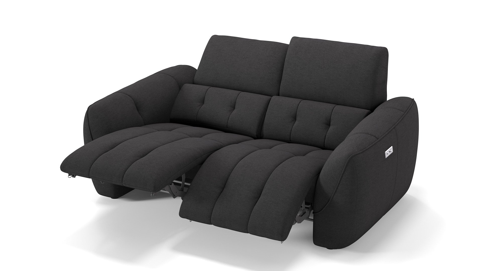 Stoff 2-Sitzer Sofa CEPRANO