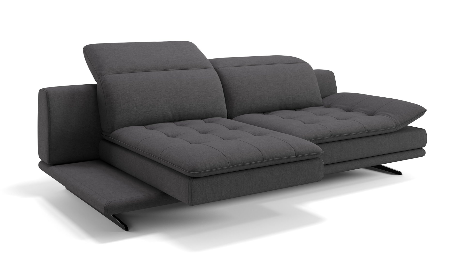 Stoff 2-Sitzer Sofa NIZZA