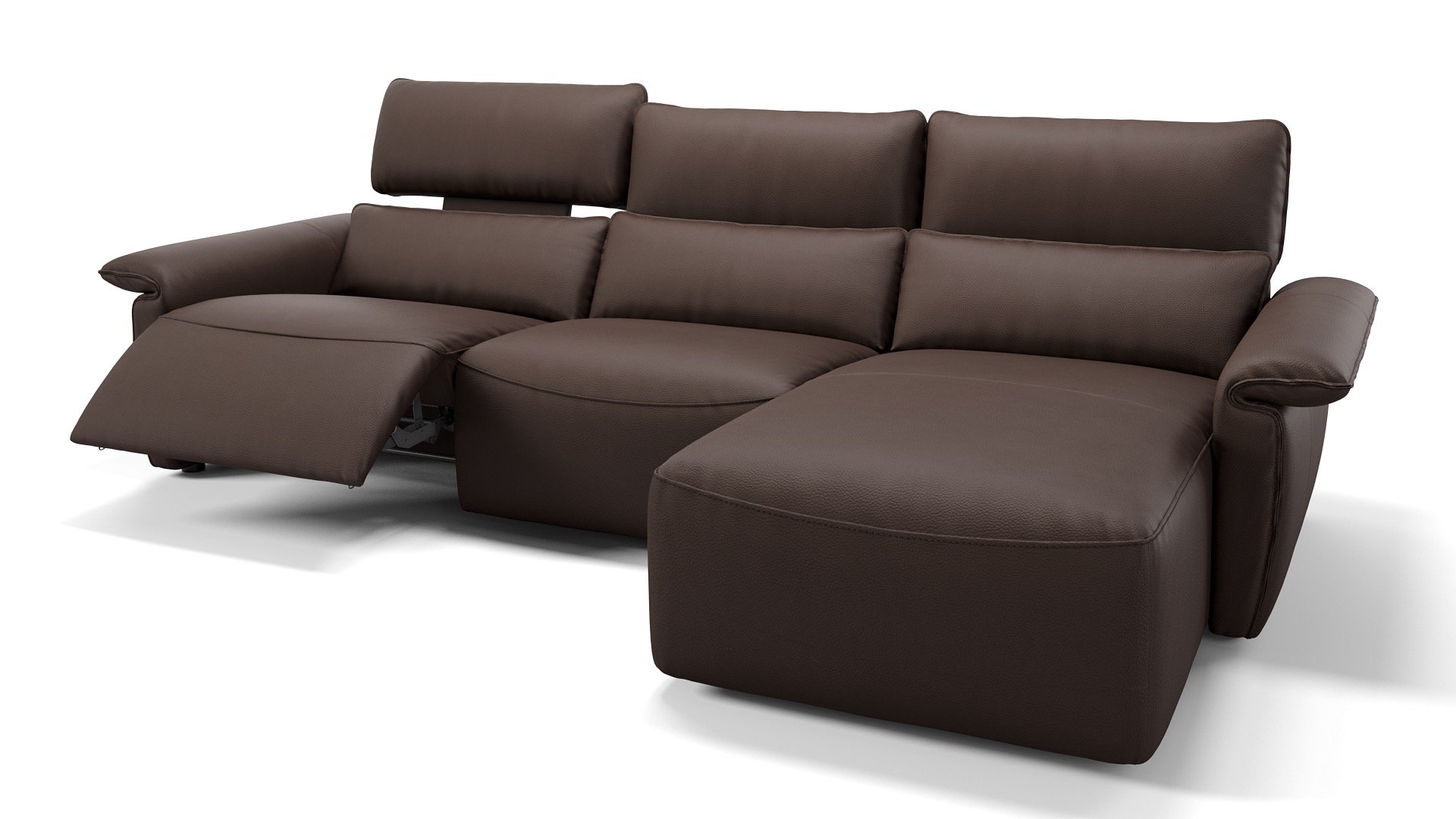 Leder Ecksofa MERIDA