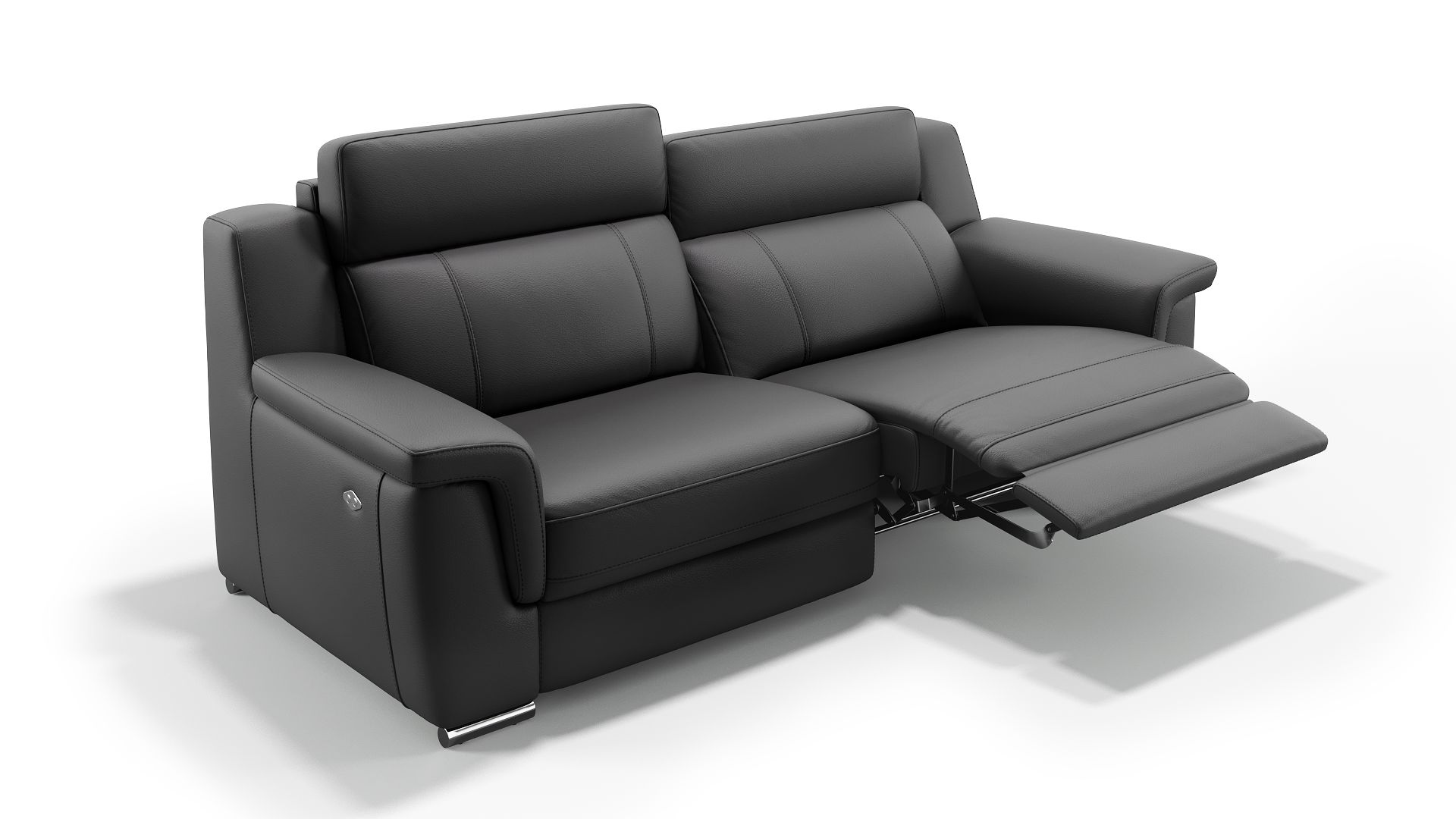 Leder 3-Sitzer Sofa TRIVENTO