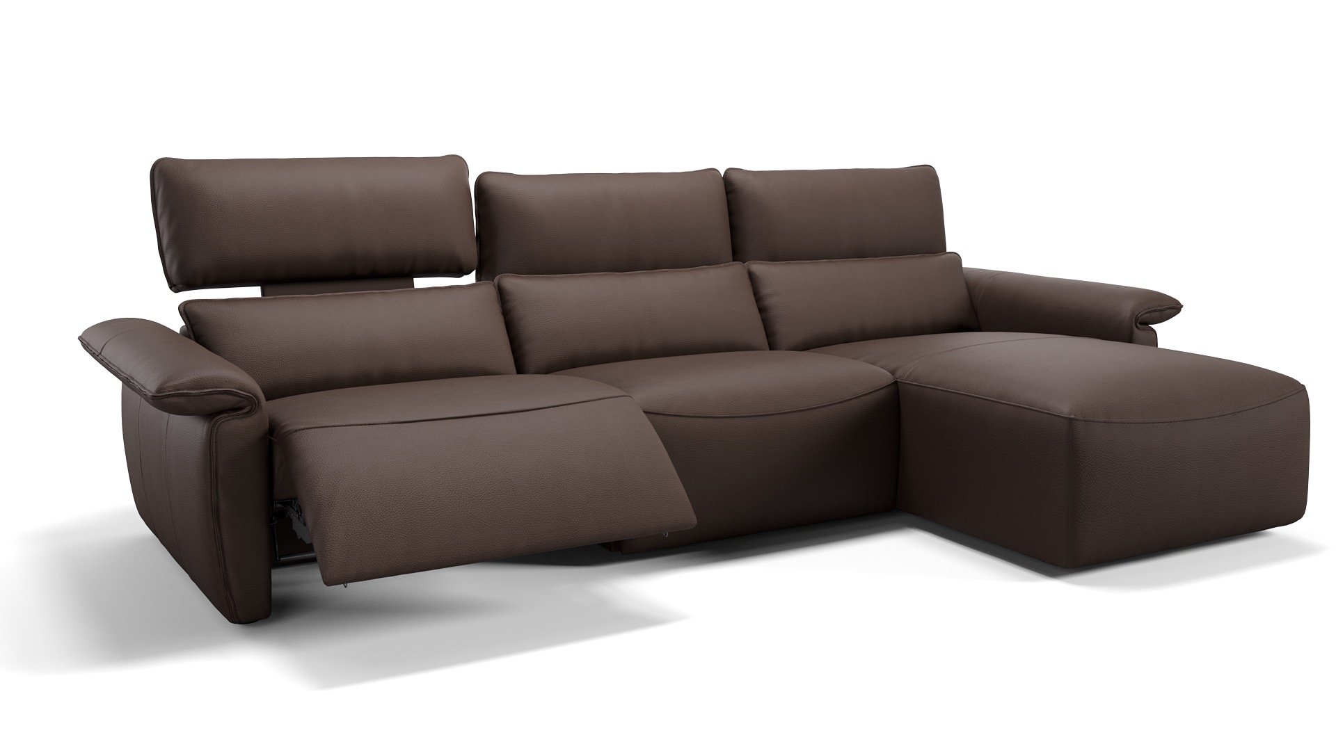 Leder Ecksofa MERIDA