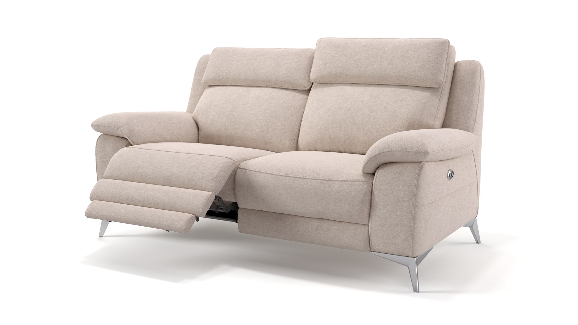 Stoff 2-Sitzer Sofa ALIANO