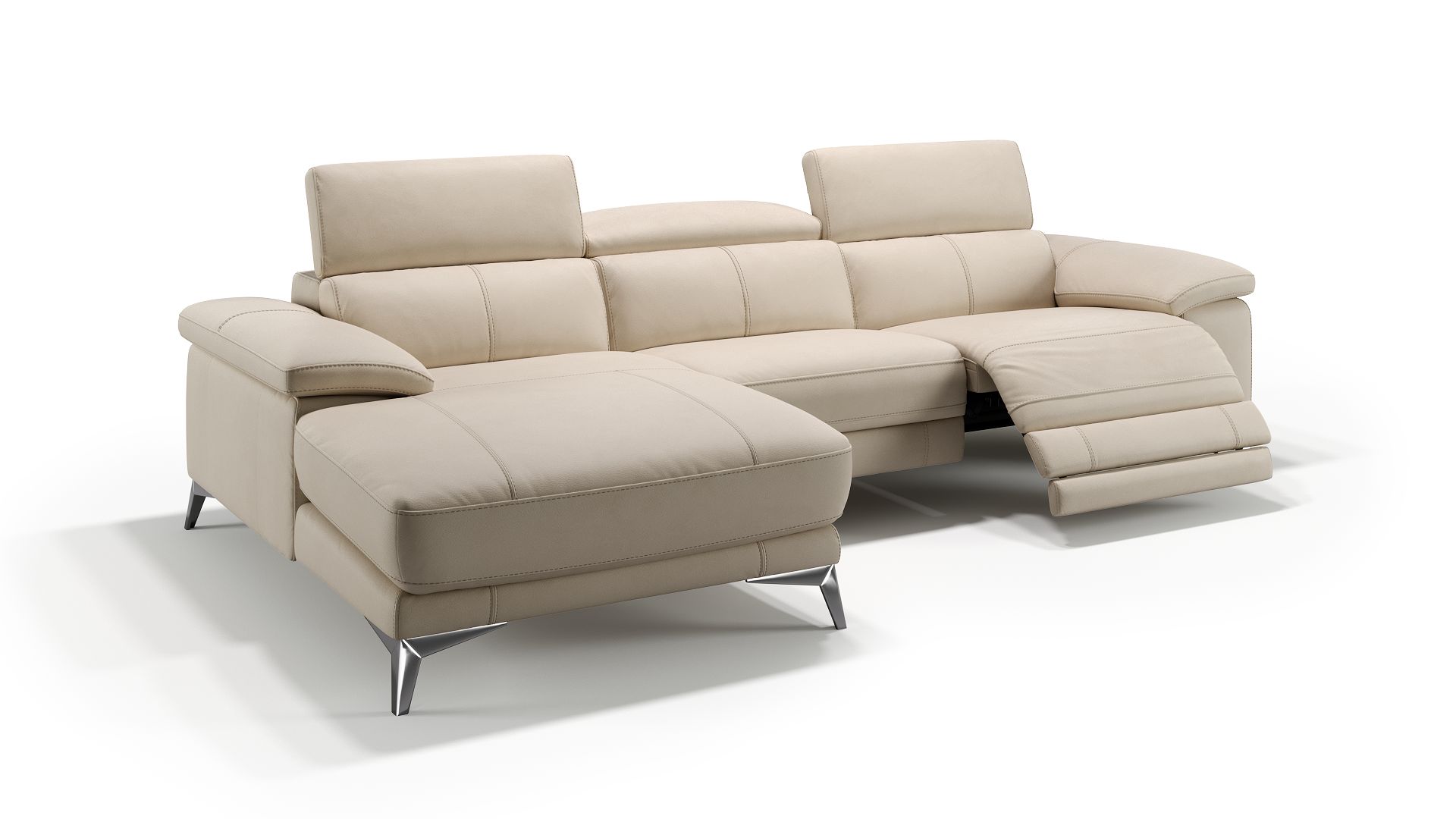 Leder Ecksofa MILANO