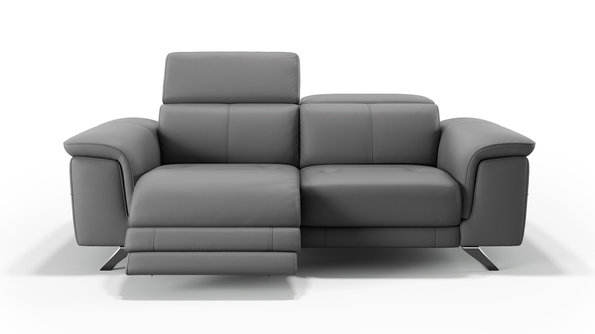 Leder 2-Sitzer Sofa SERRI