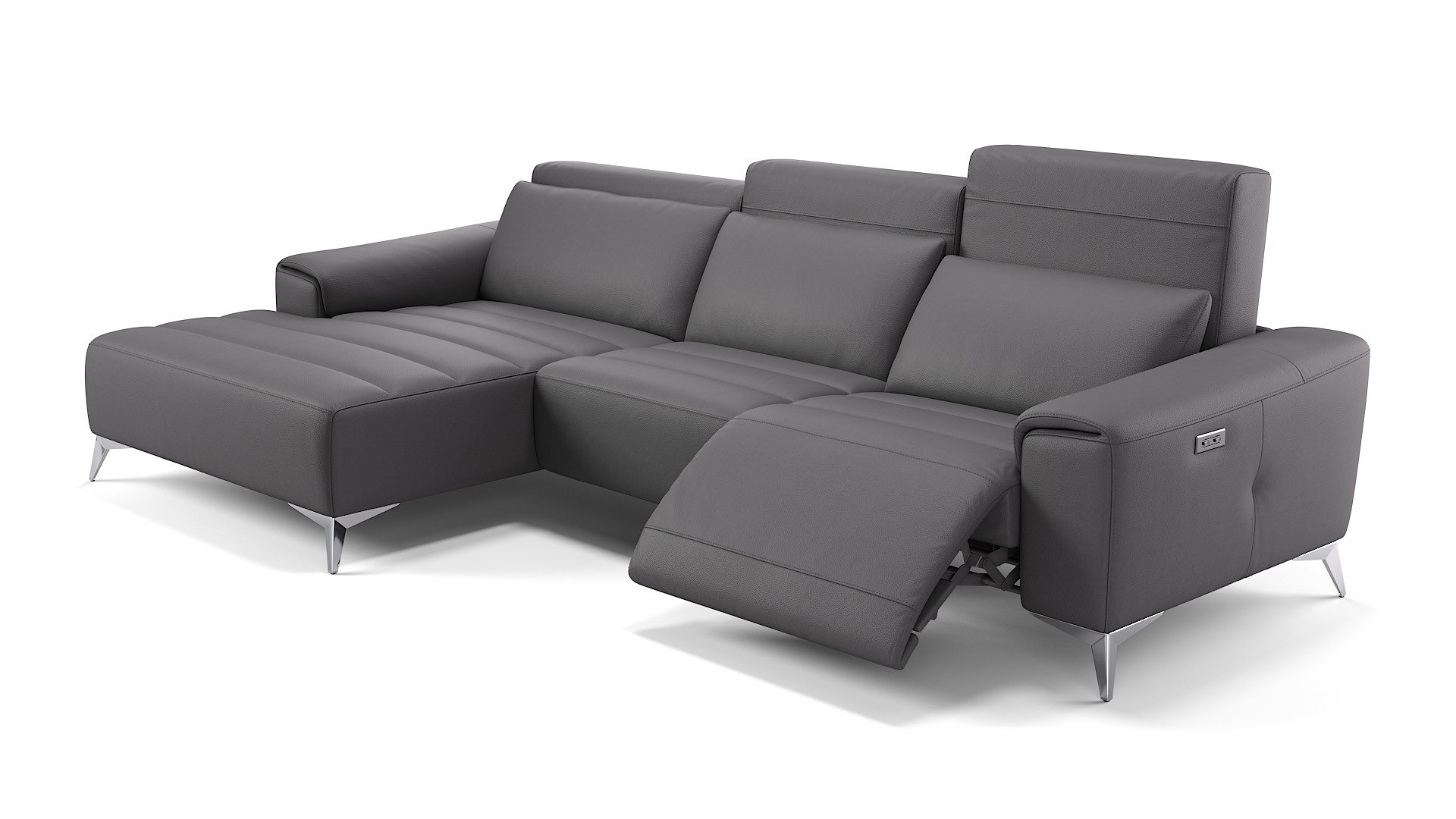 Leder Ecksofa BELLA