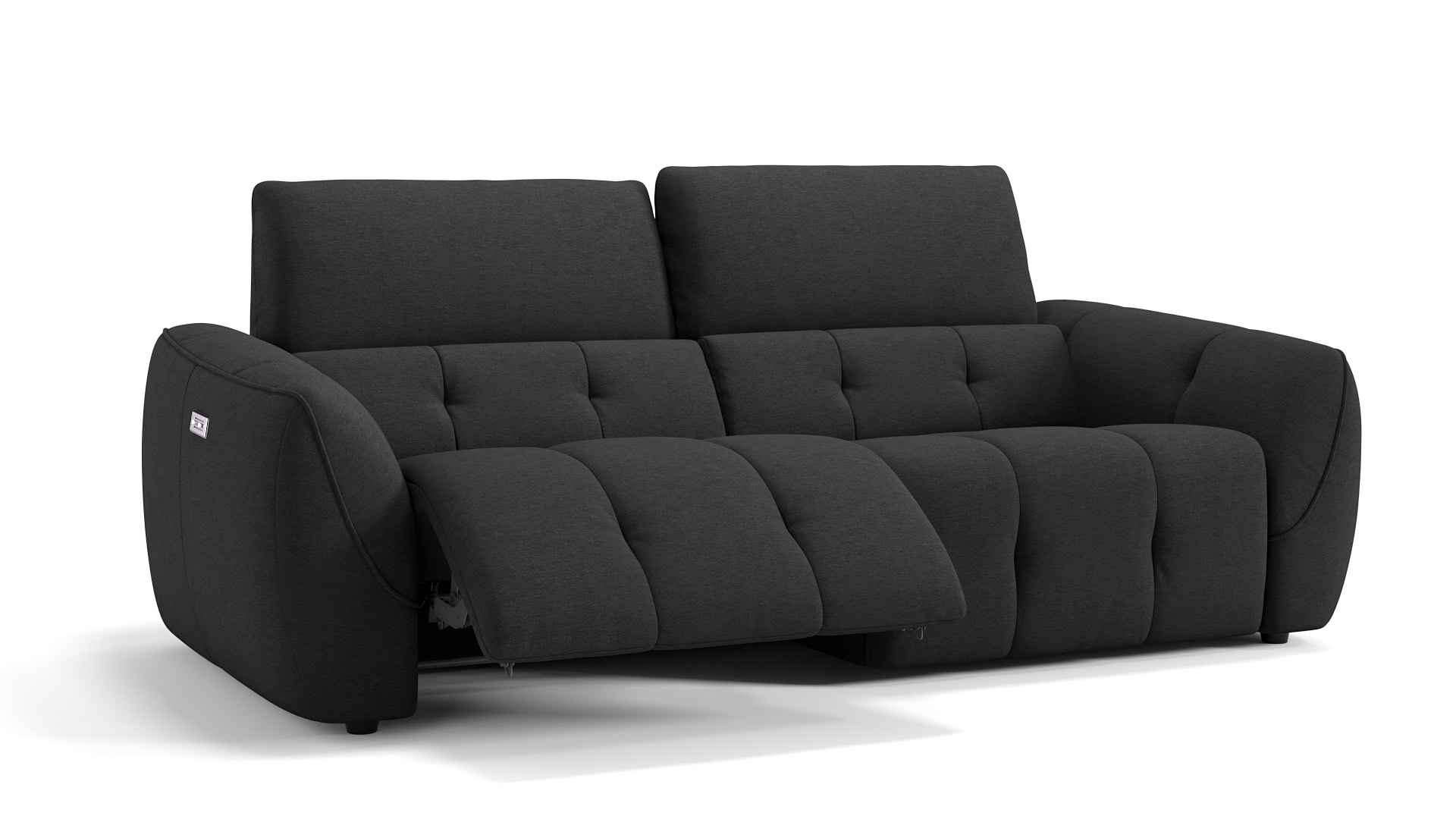 Stoff 3-Sitzer Sofa CEPRANO