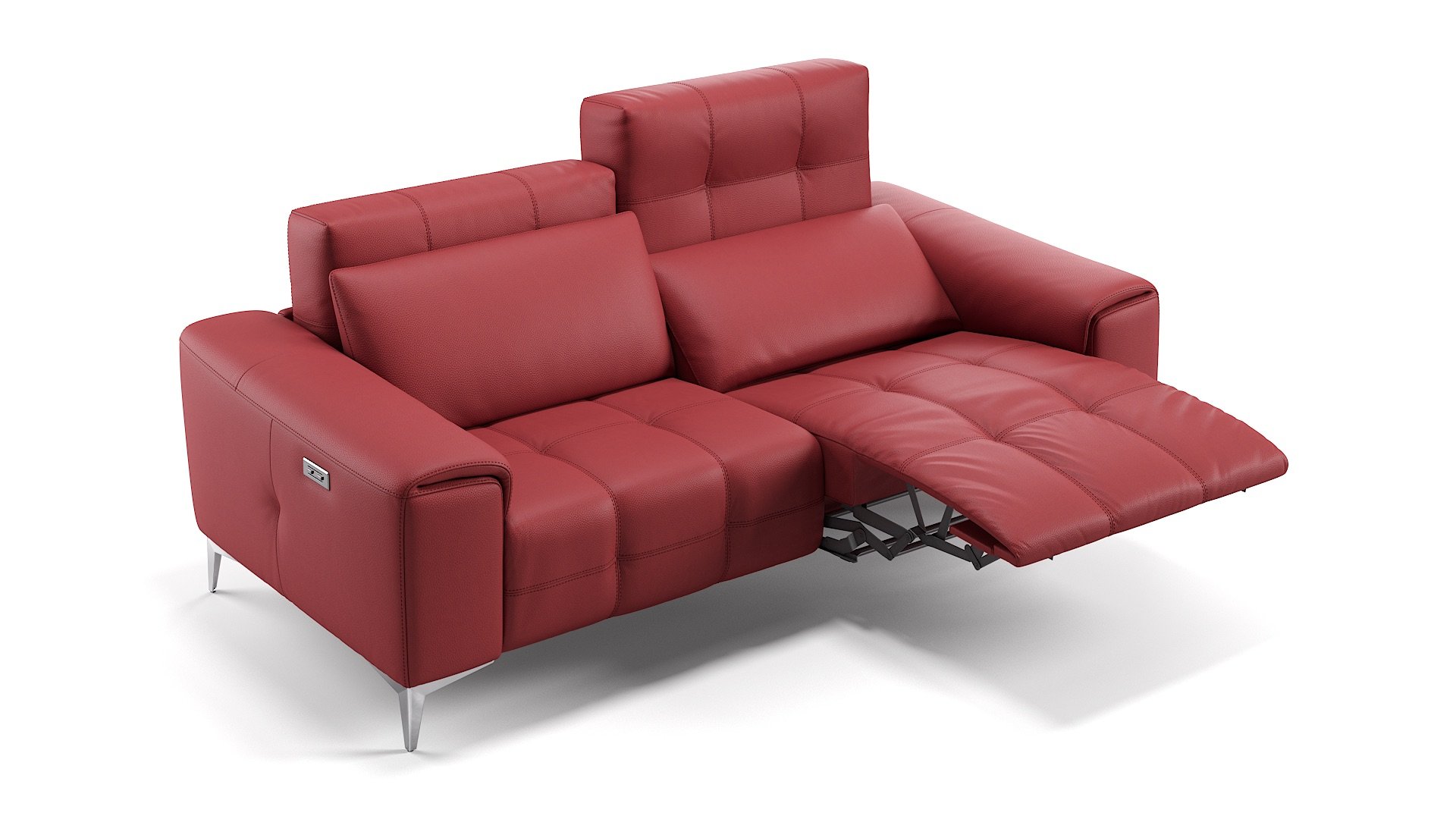 Leder 2-Sitzer Sofa SALENTO