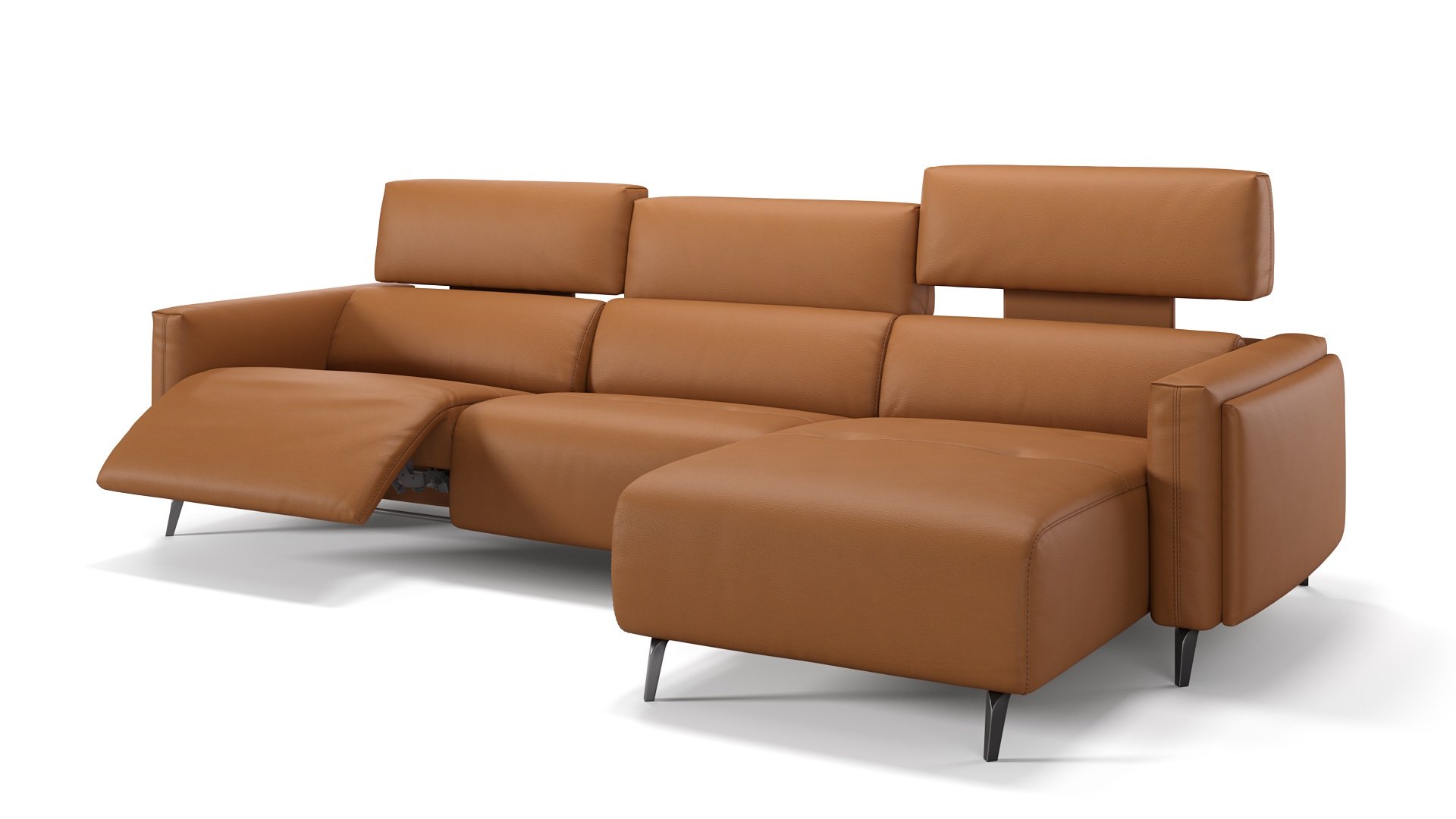 Leder Ecksofa AVELLA