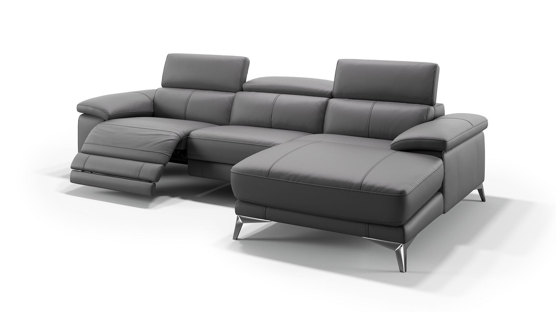 Leder Ecksofa MILANO