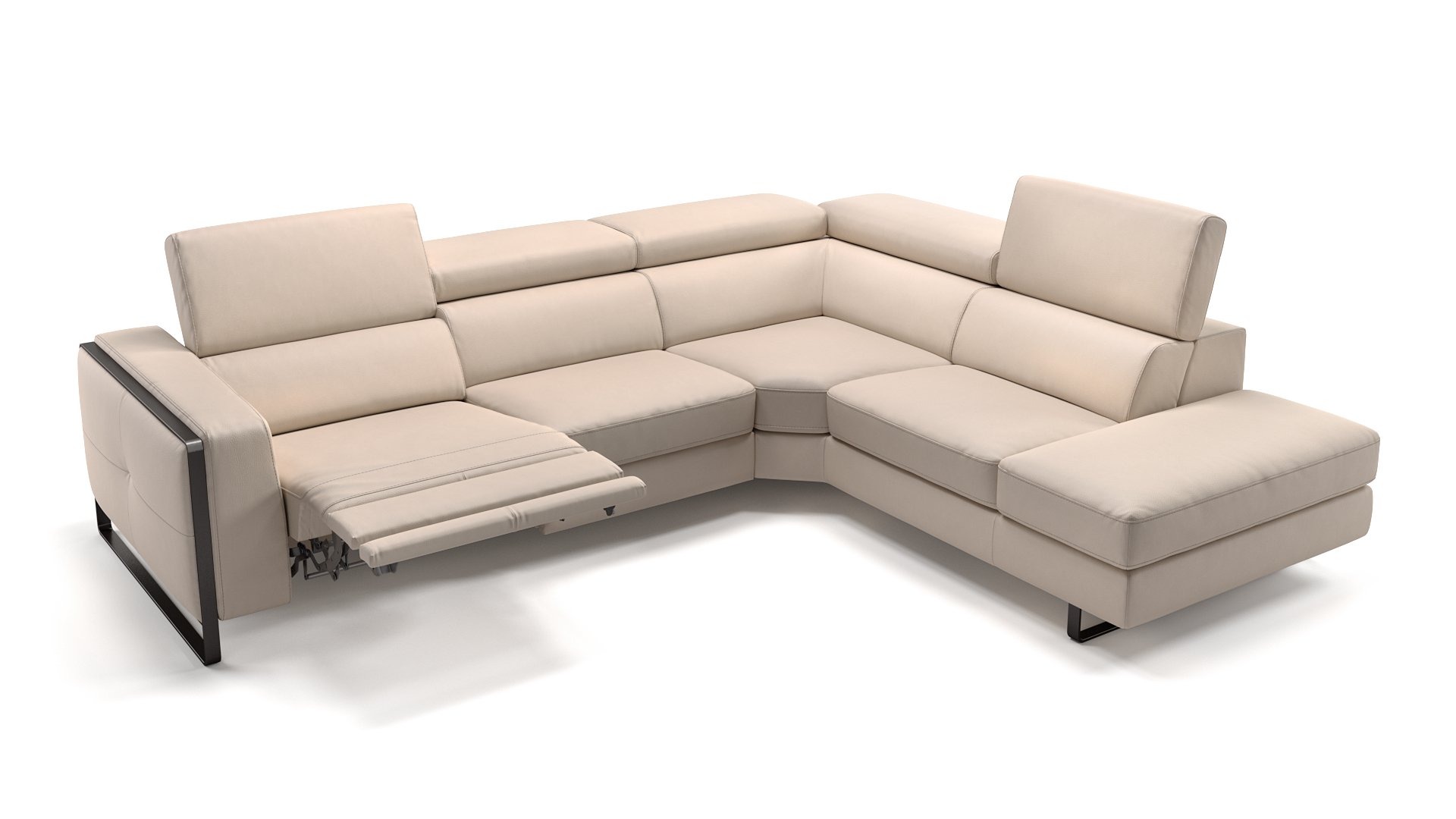 Leder Ecksofa MANZANO