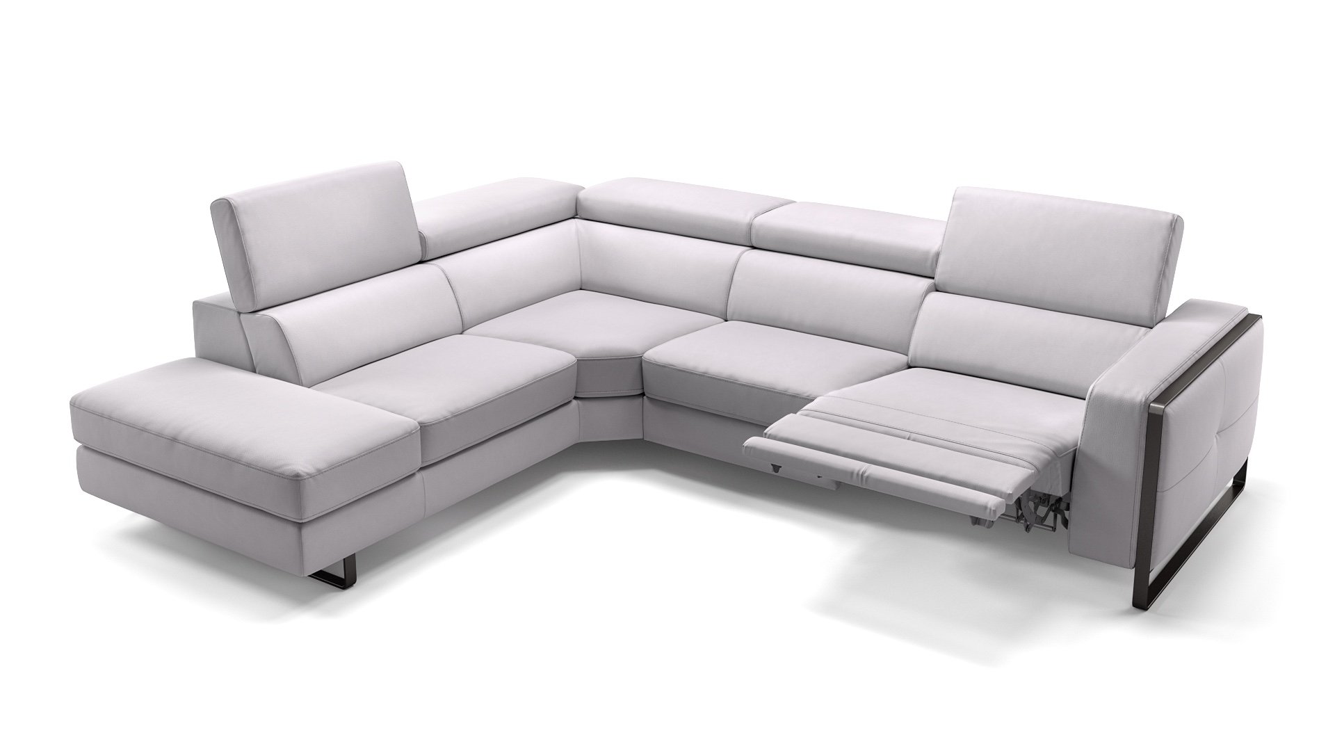 Leder Ecksofa MANZANO