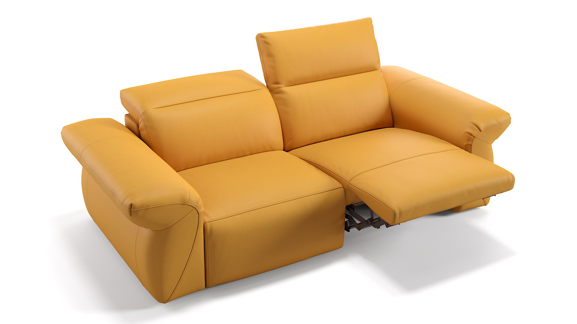 Leder 2-Sitzer Sofa VENEDIG