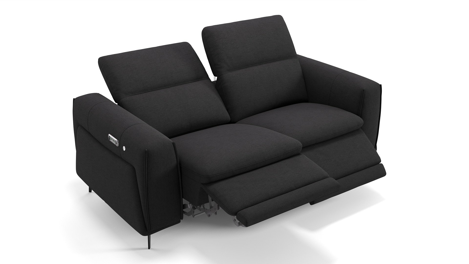 Stoff 2-Sitzer Sofa BELLUNO