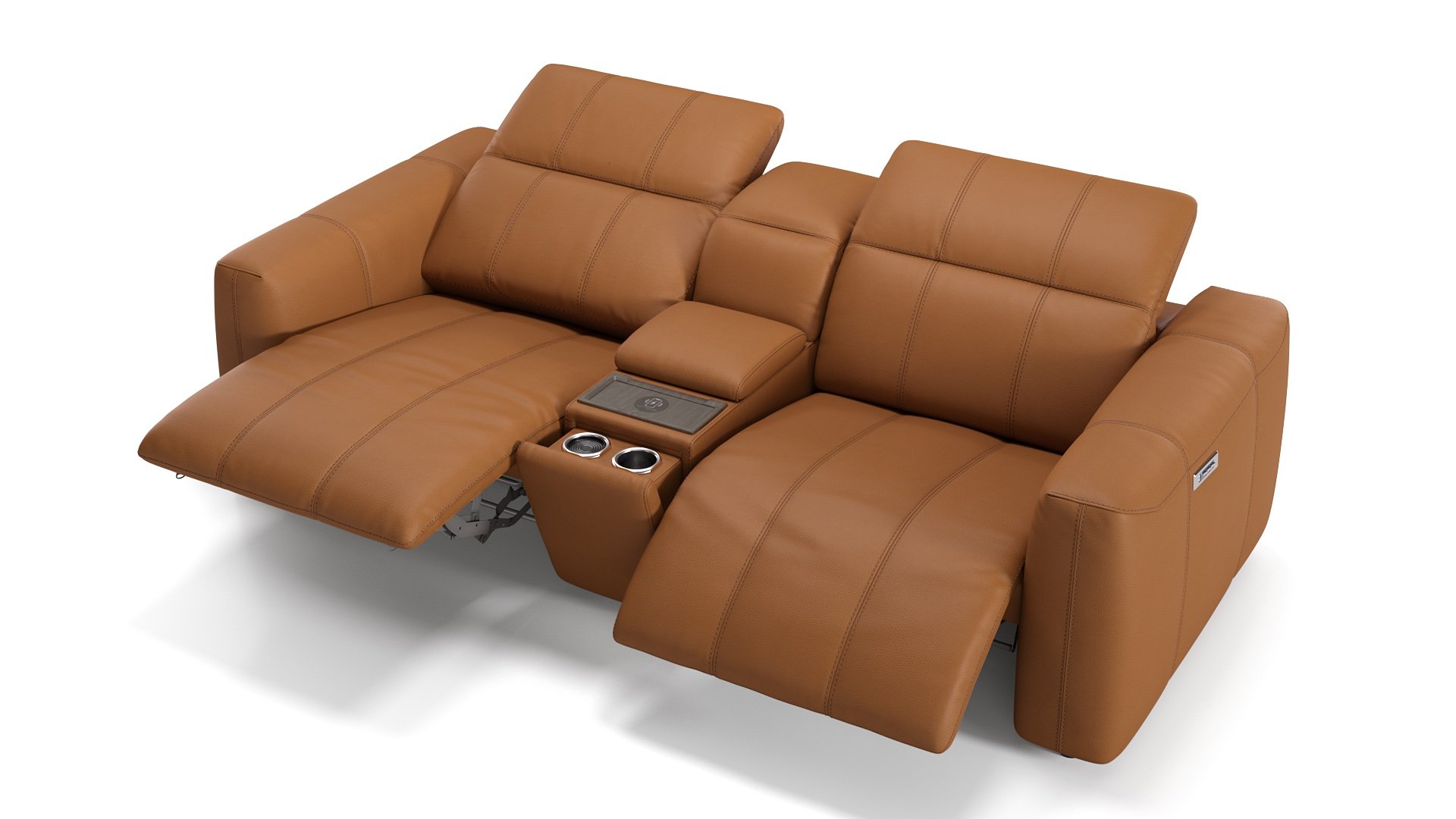 Leder 2-Sitzer Kinosofa FLORIDA