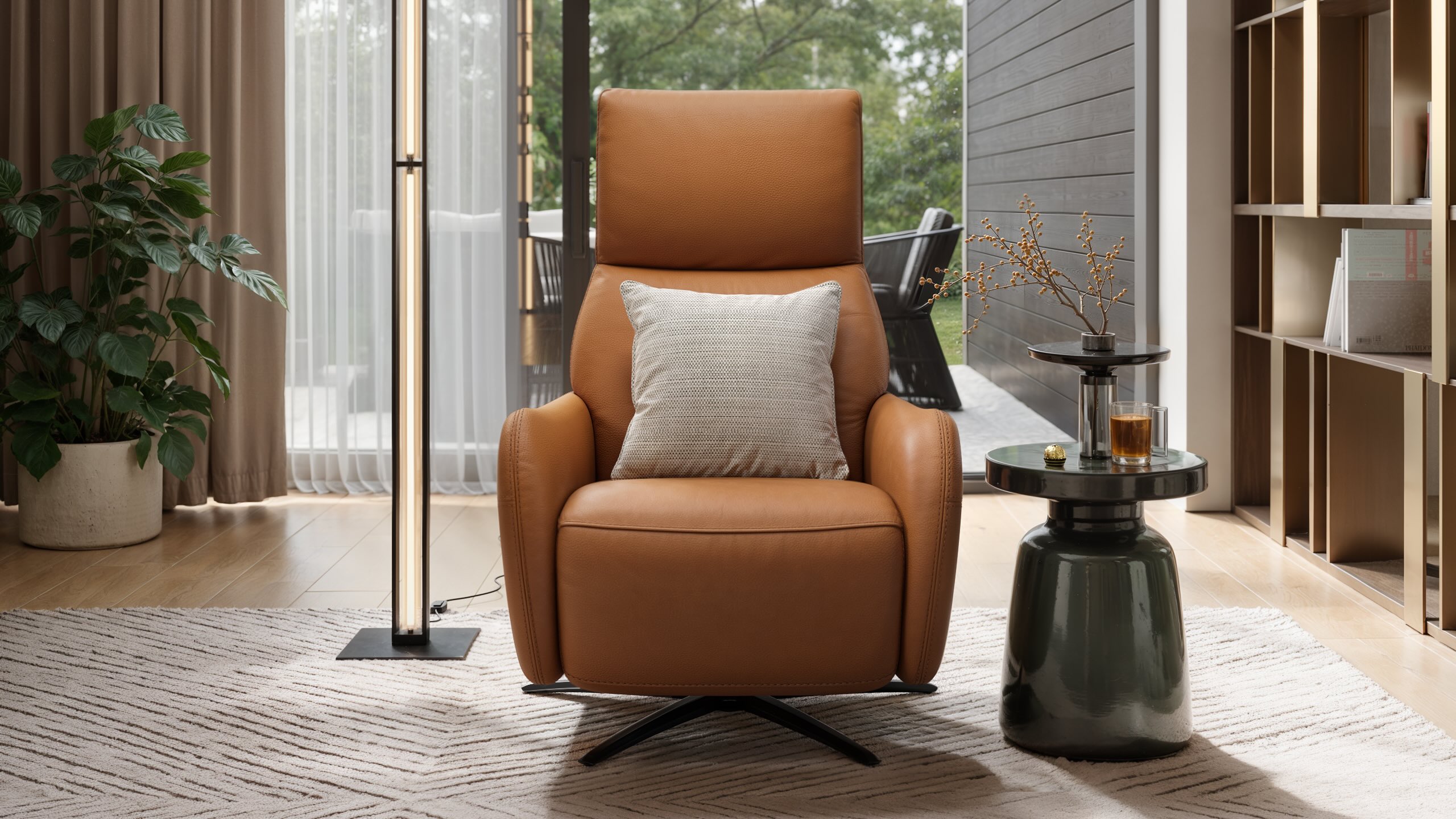 Leder Relaxsessel TURIN
