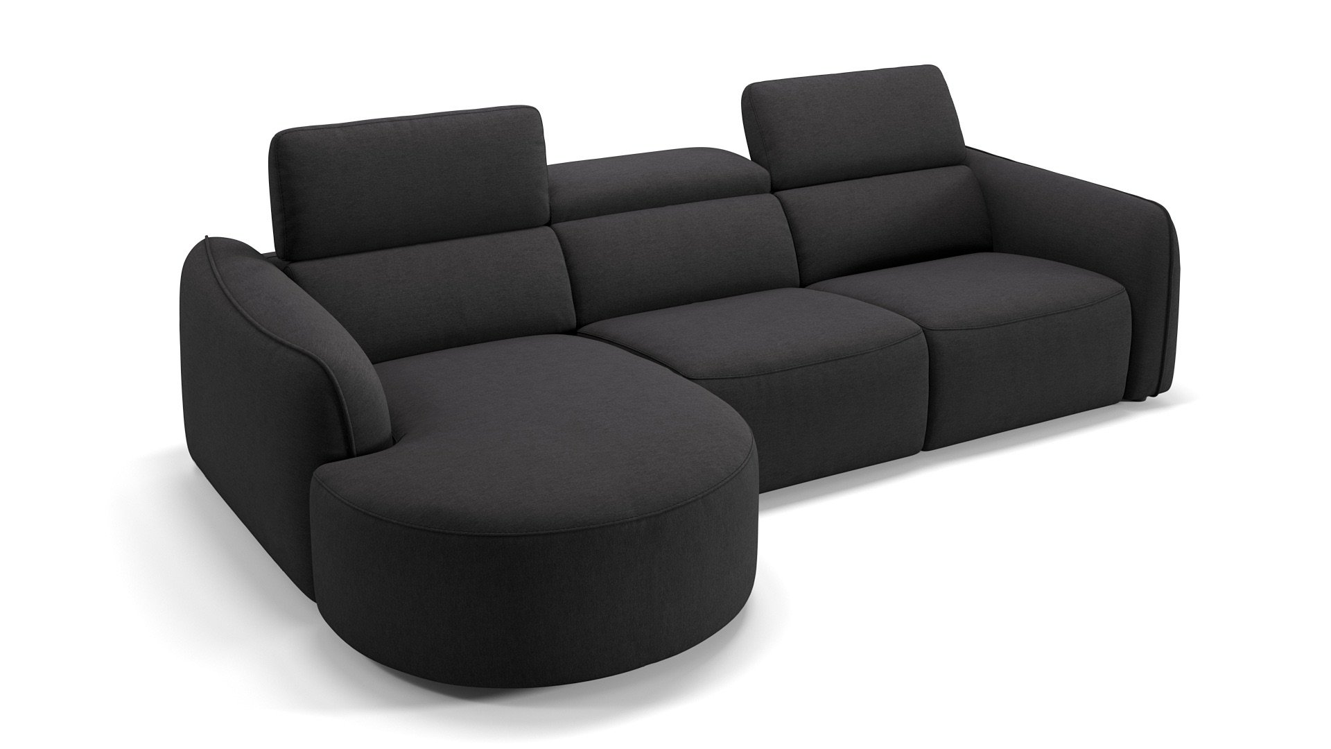 Stoff Ecksofa MILAZZO