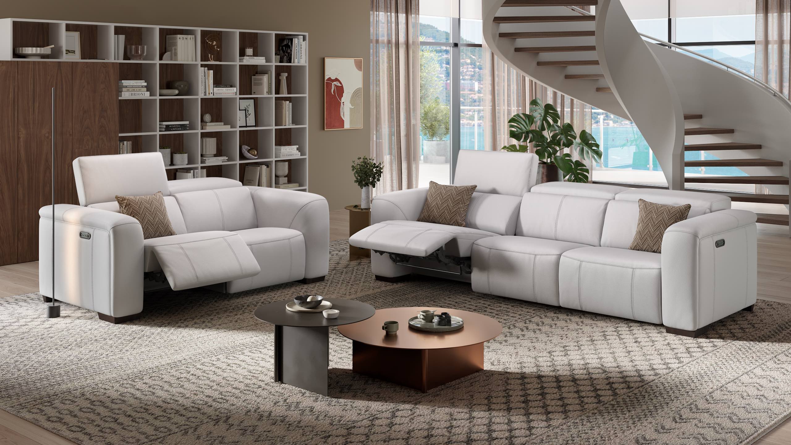 Leder 2-Sitzer Sofa SORRENTO