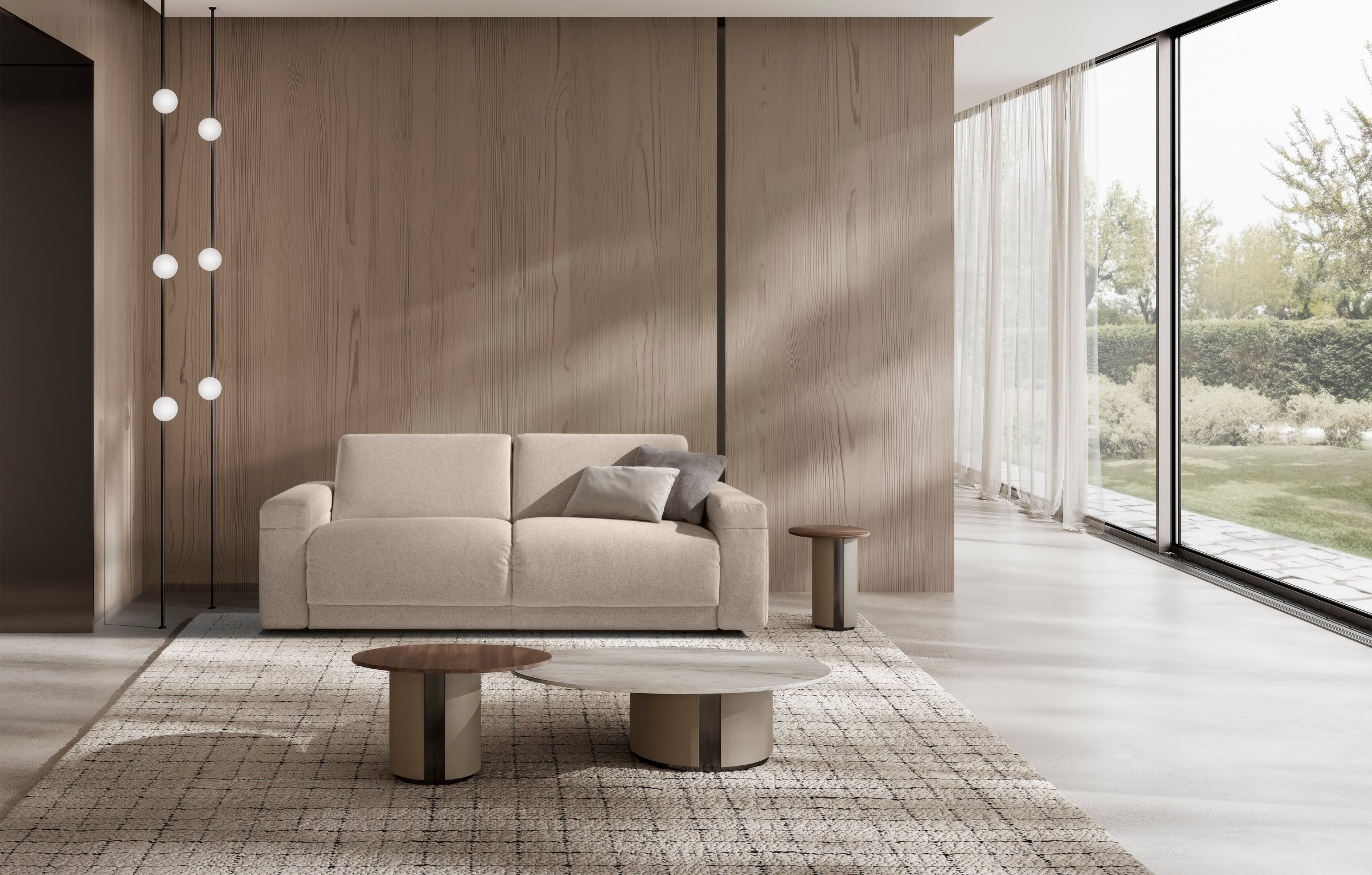 2-Sitzer Schlafsofa MONTANA