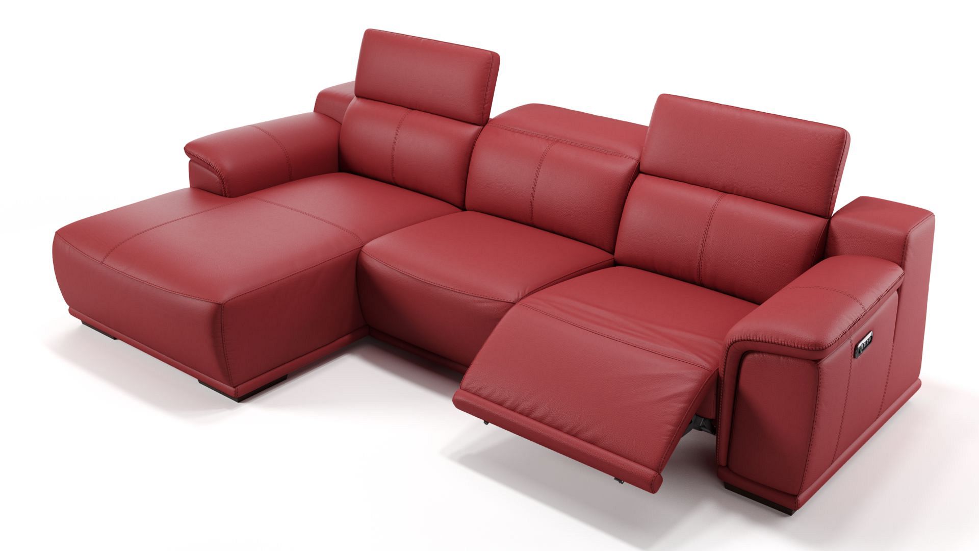 Leder Ecksofa MONTEFINO