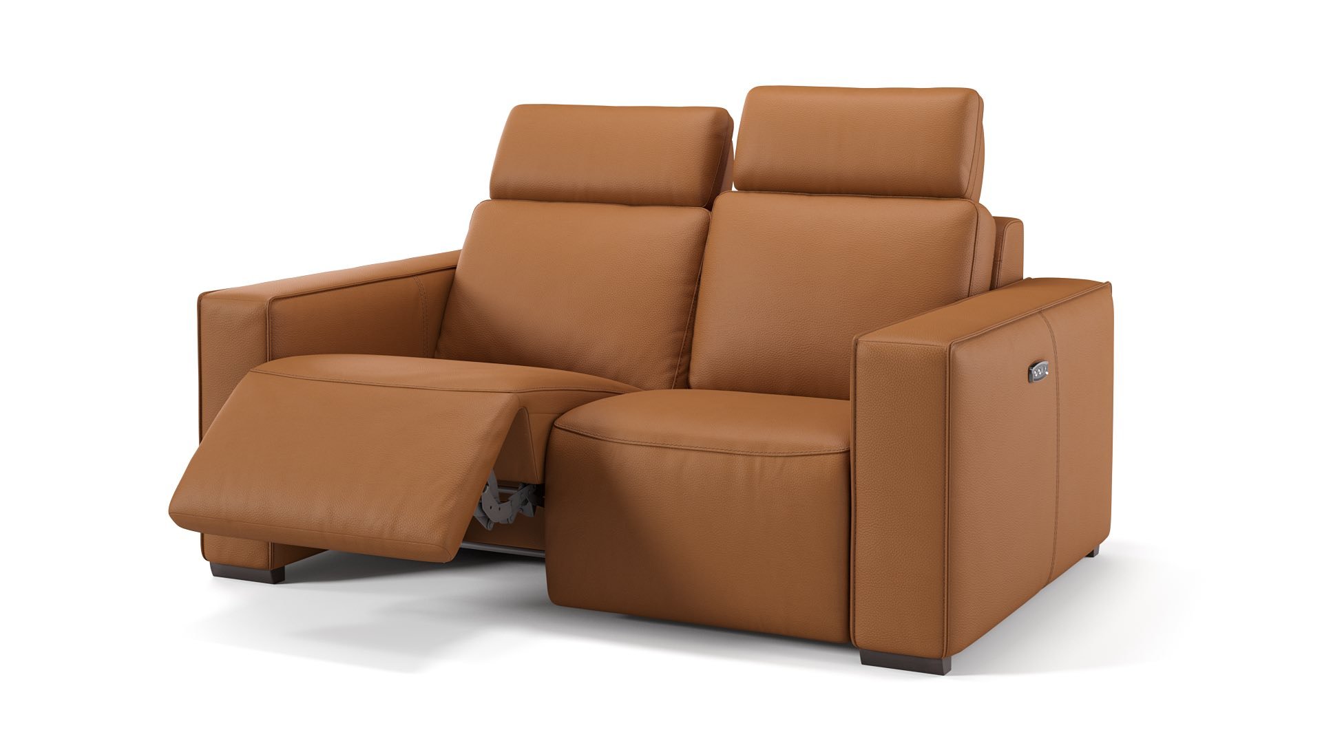 Leder 2-Sitzer Sofa BERGAMO