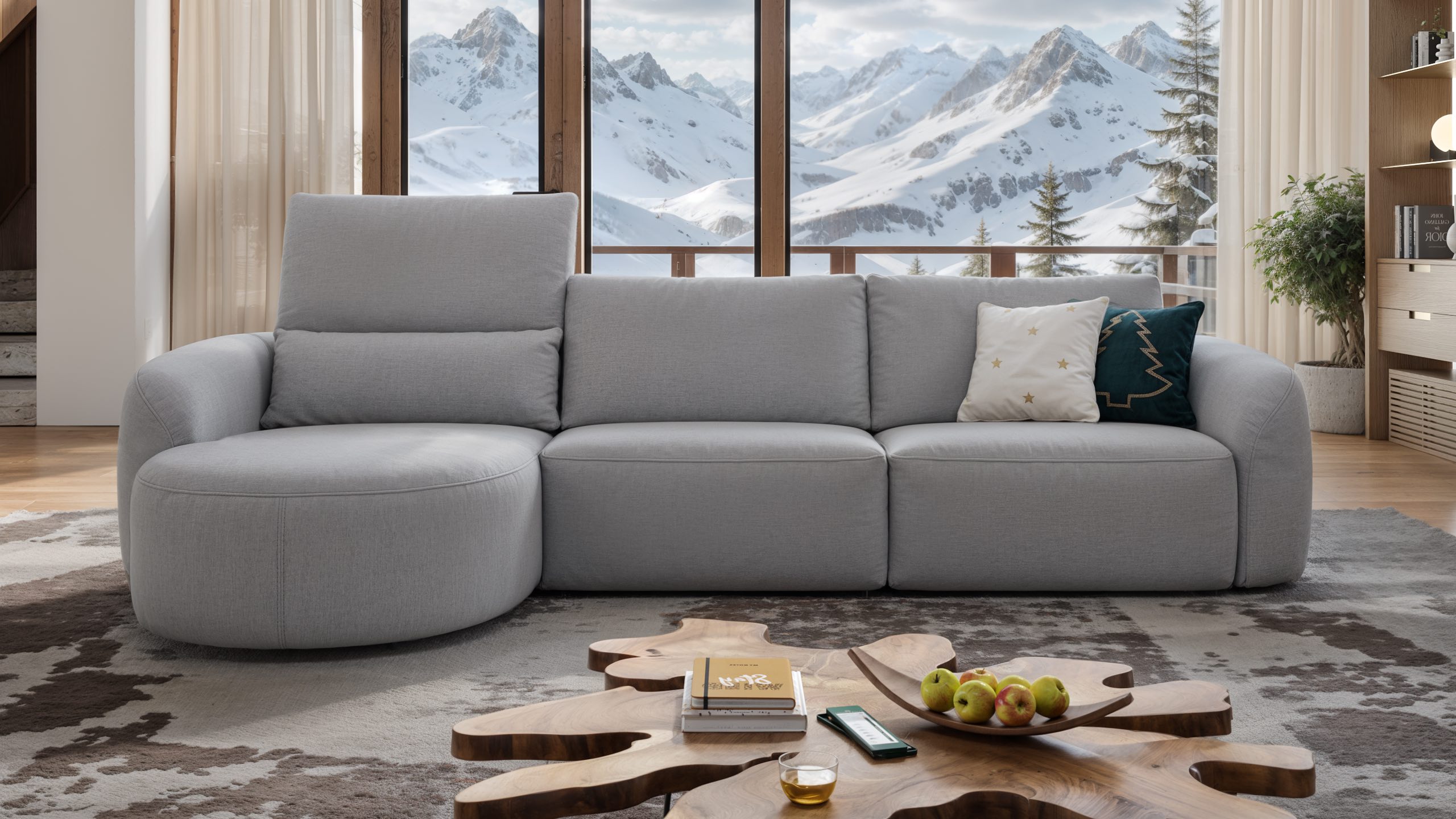 Stoff Ecksofa ST. MORITZ