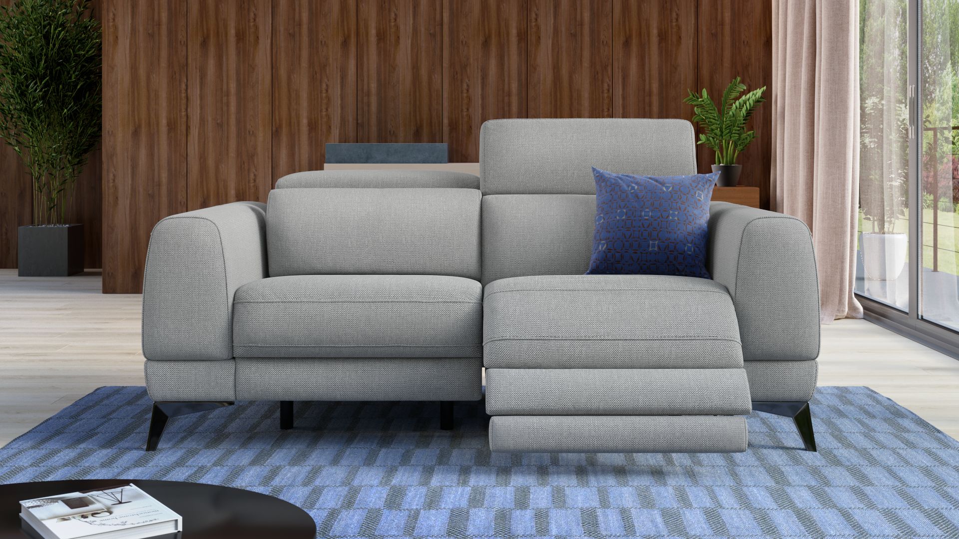 Stoff 3-Sitzer Sofa LIMANA