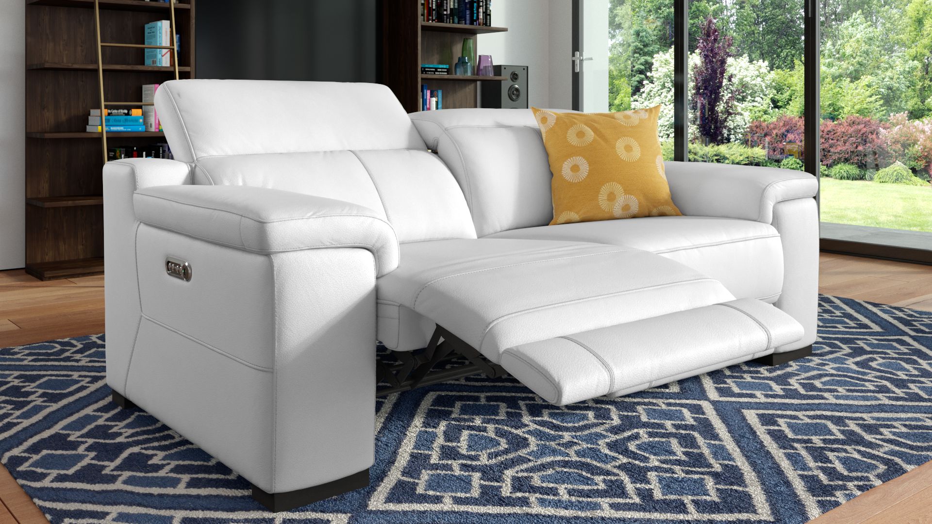 Leder 2-Sitzer Sofa SORA