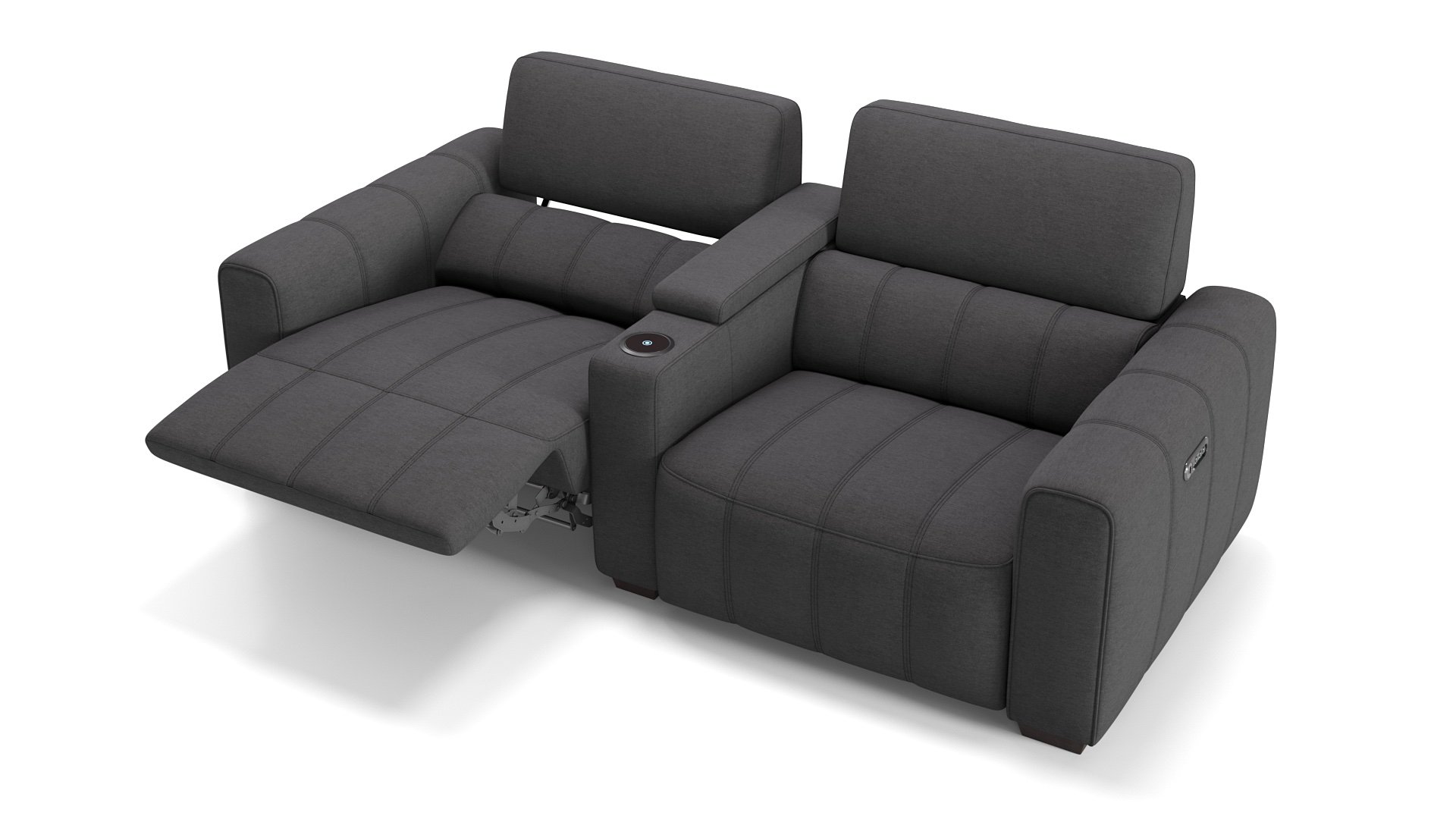Stoff 2-Sitzer Kinosofa MALIBU