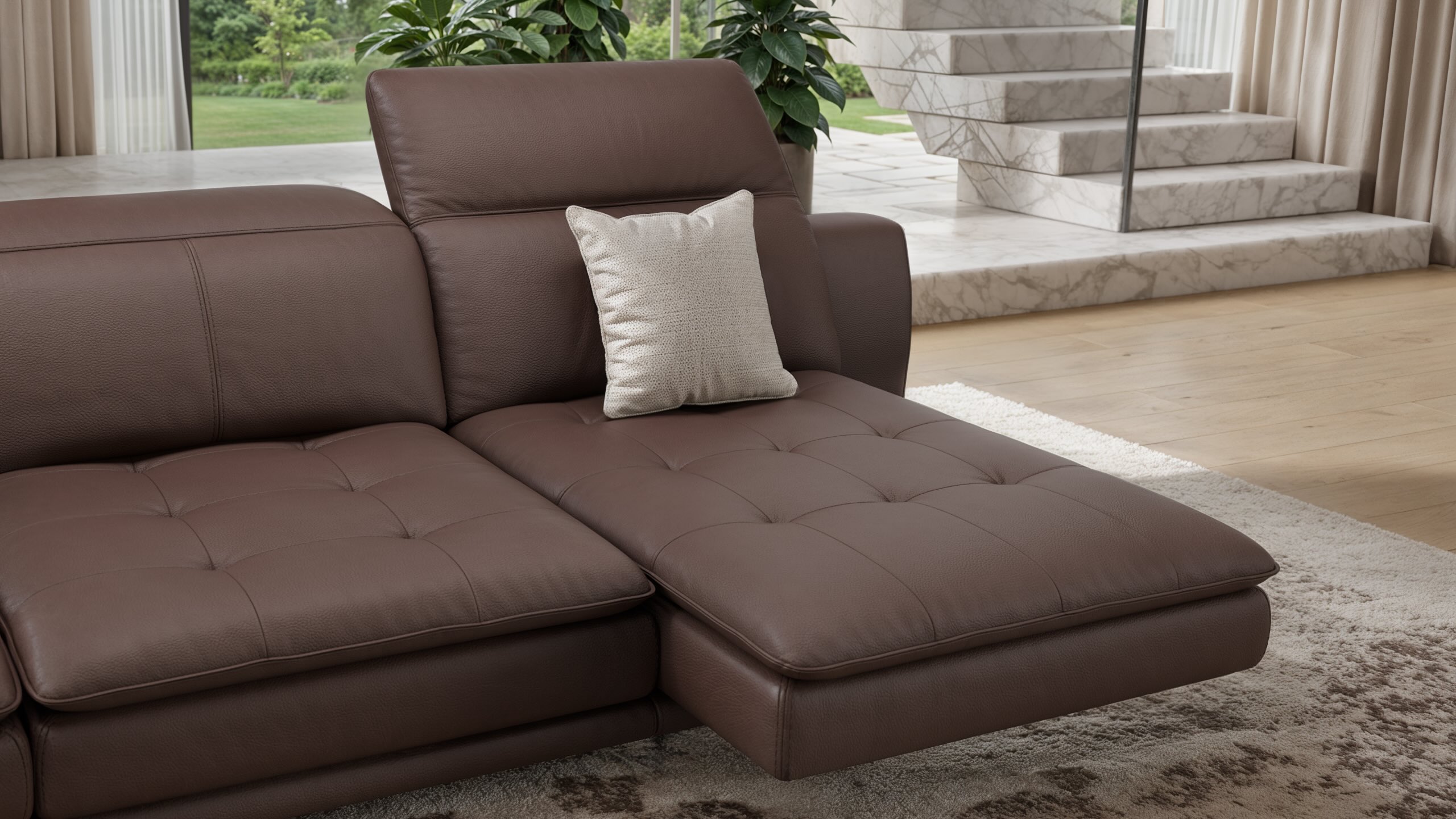 Leder Wohnlandschaft NIZZA