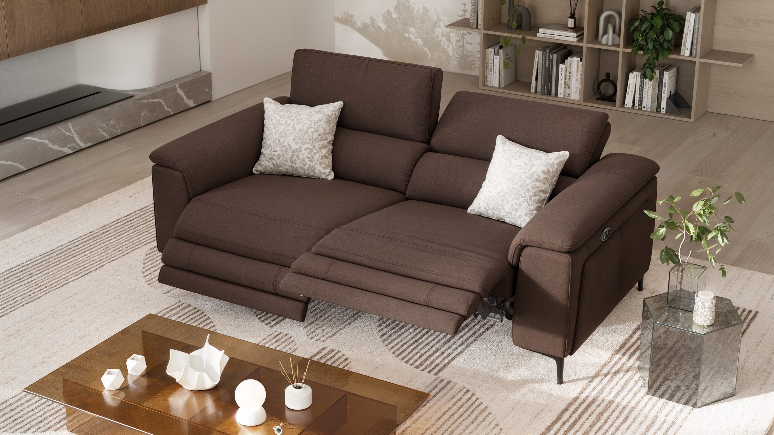 Stoff 3-Sitzer Sofa MARINO