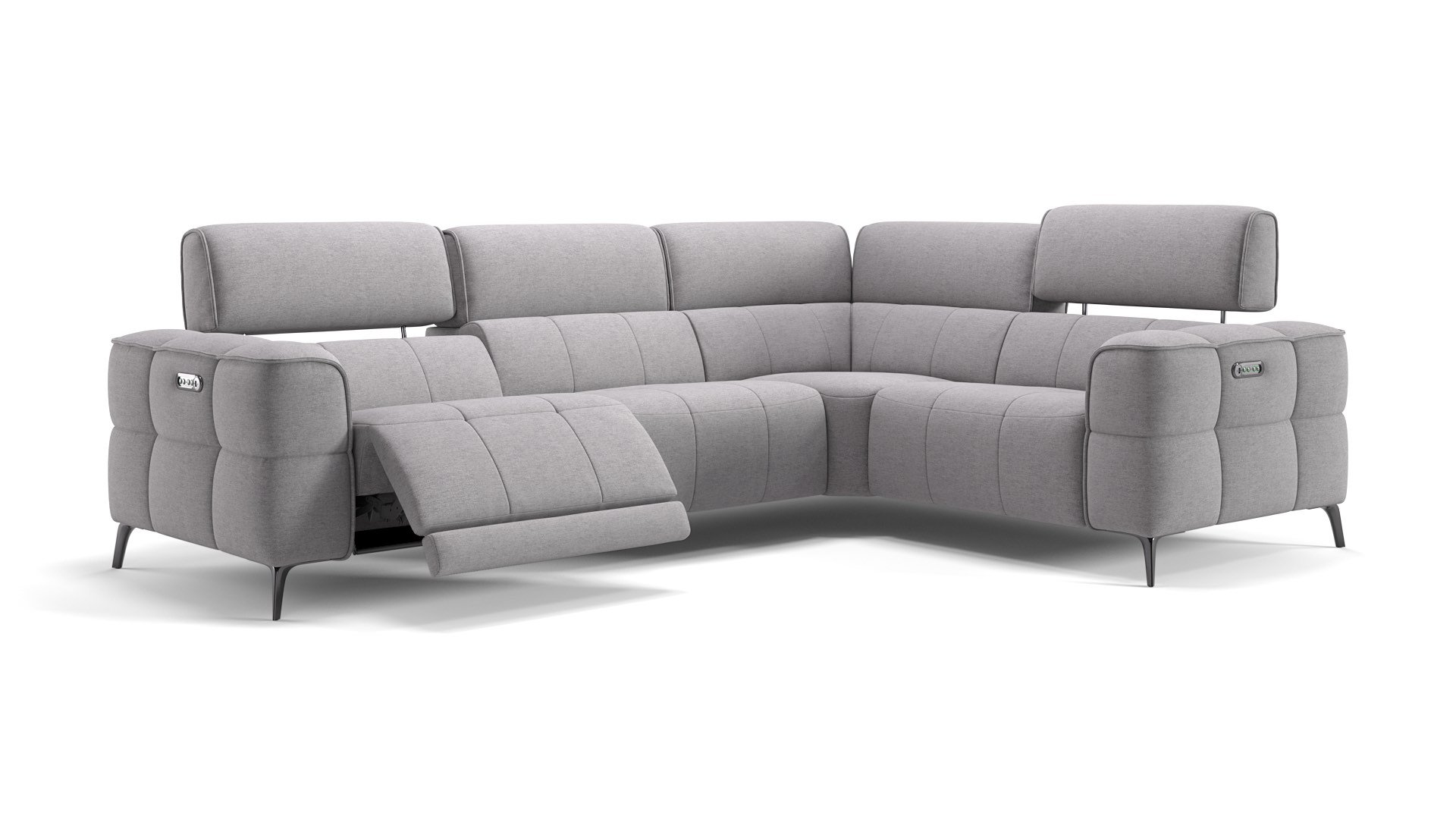 Stoff Ecksofa MEZZANO