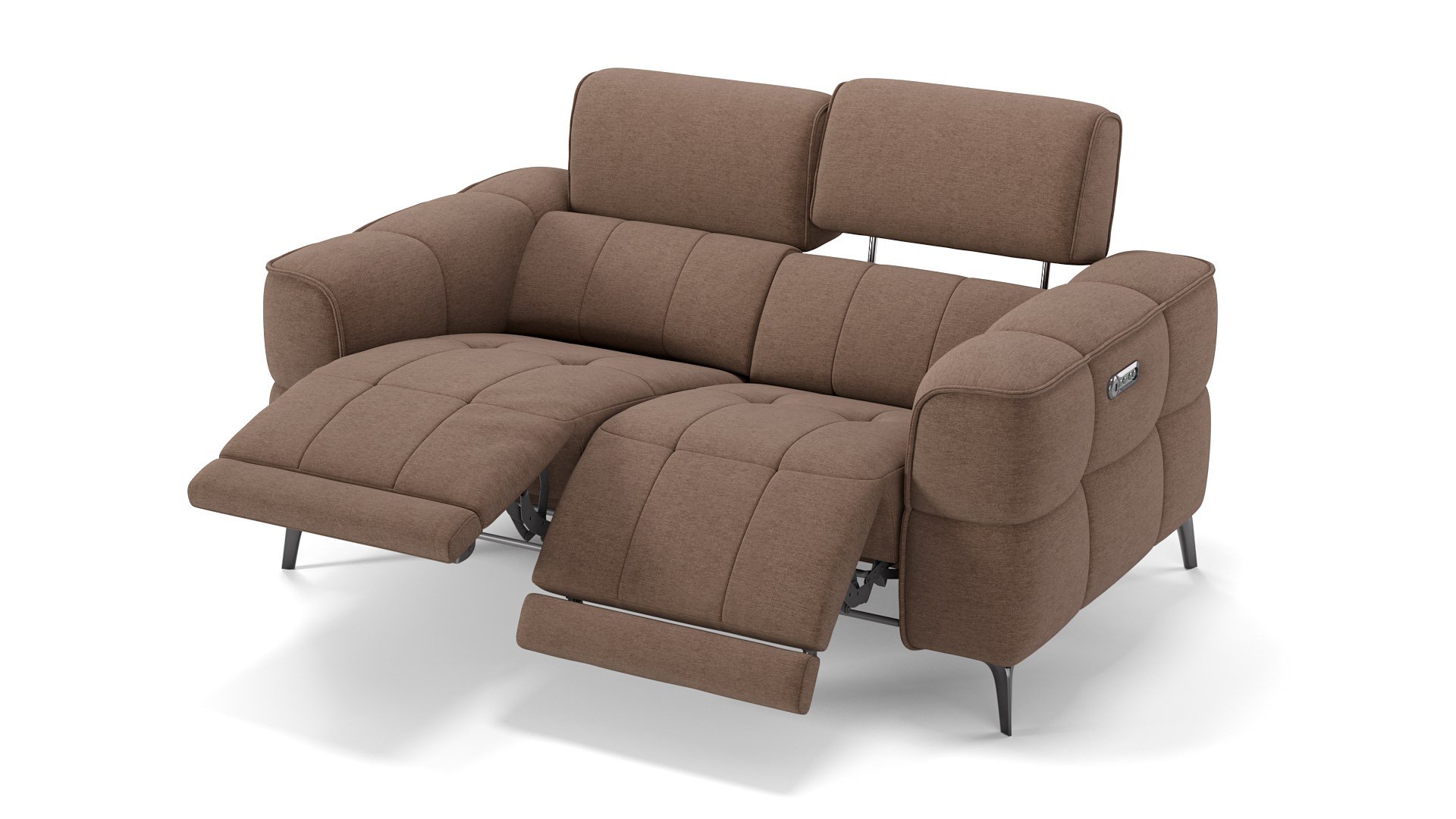 Stoff 2-Sitzer Sofa MEZZANO