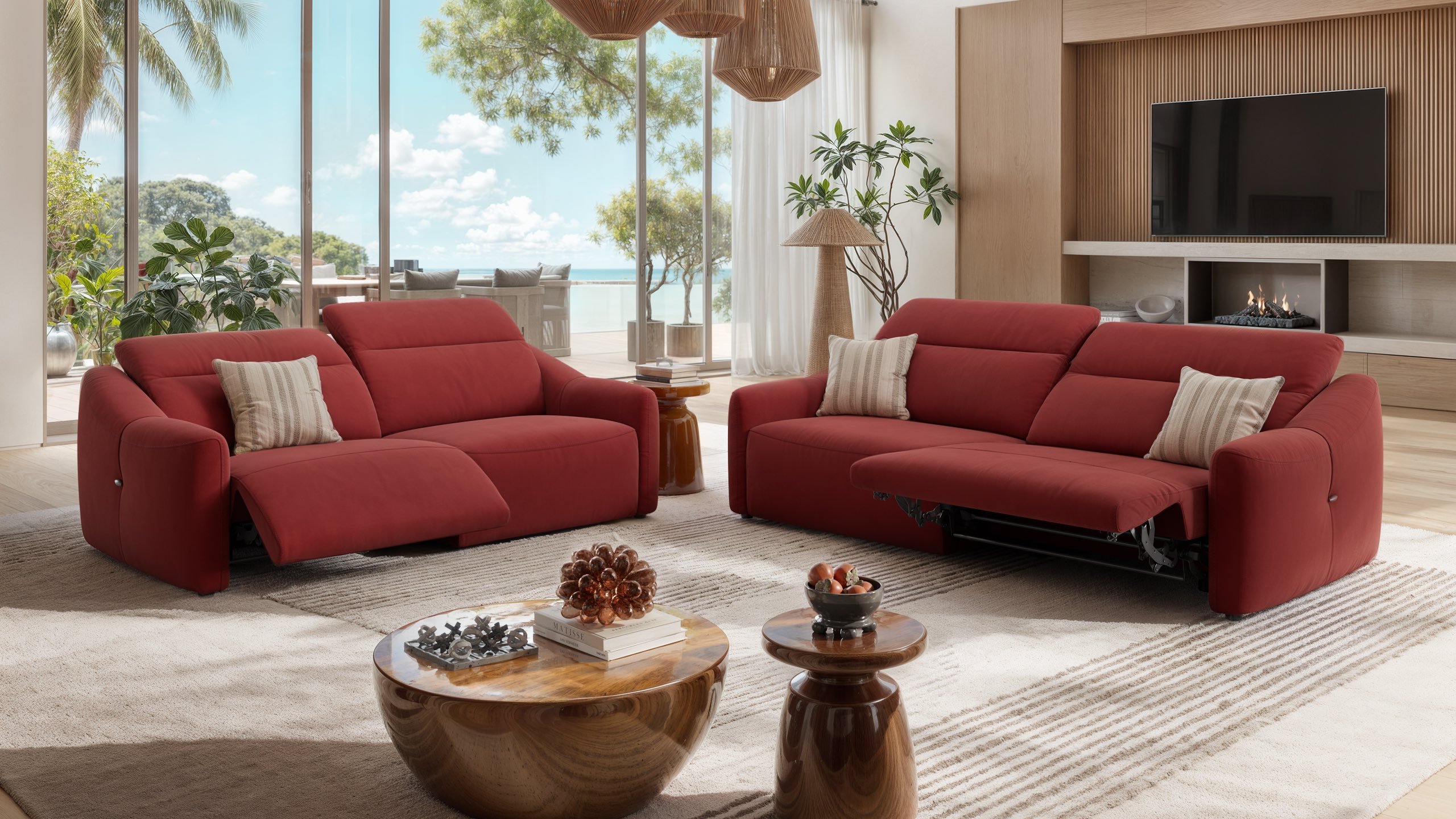 Stoff 3-Sitzer SAMOA
