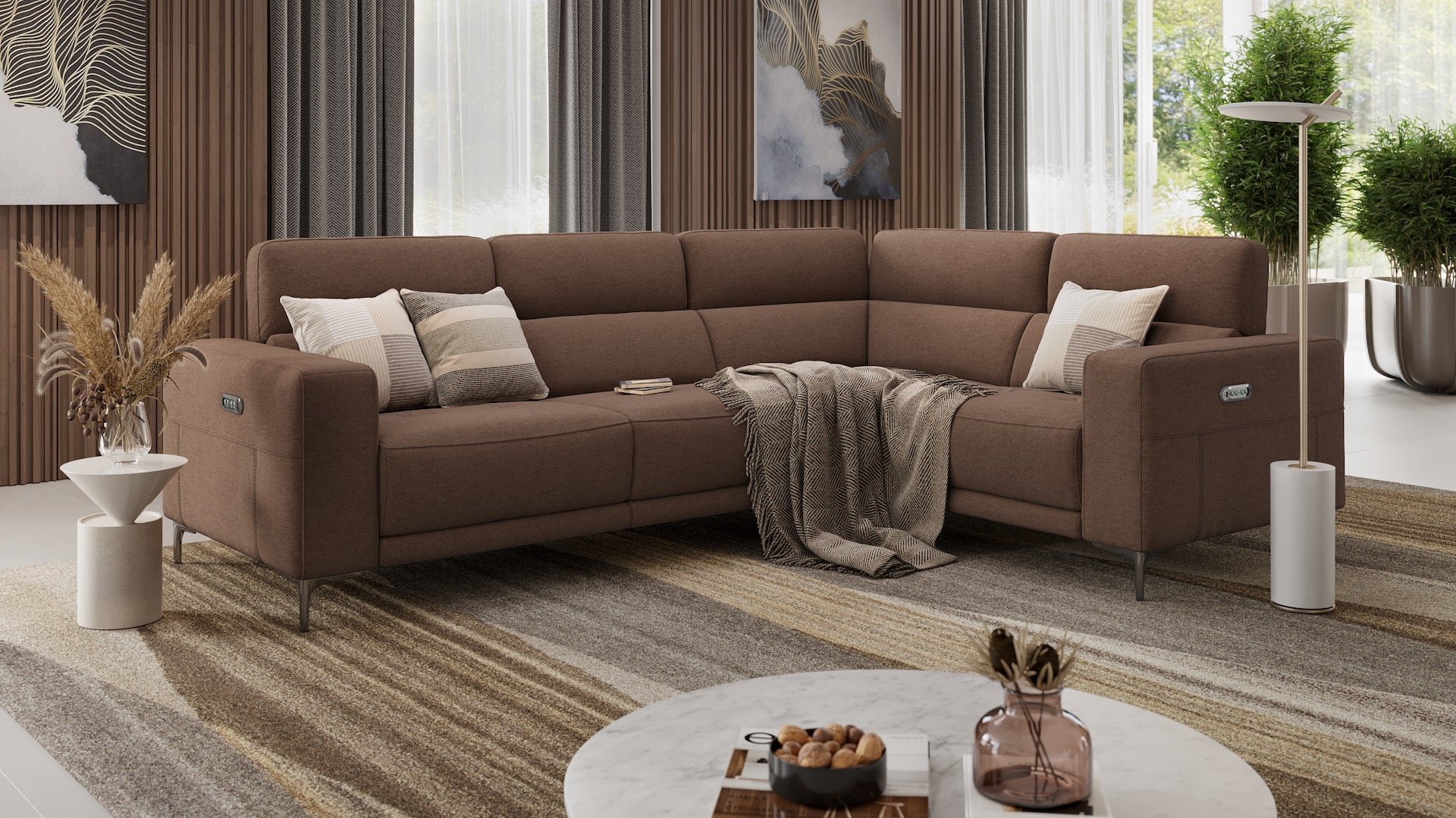 Stoff Ecksofa VIGO