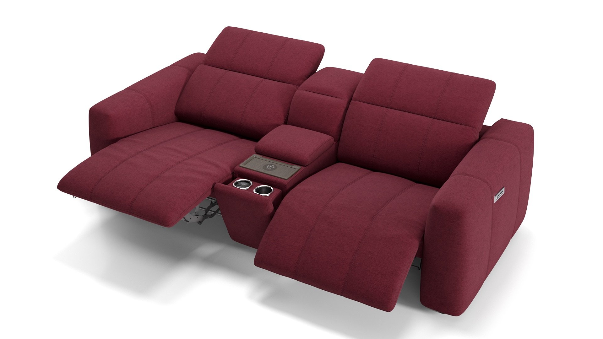 Stoff 2-Sitzer Kinosofa FLORIDA