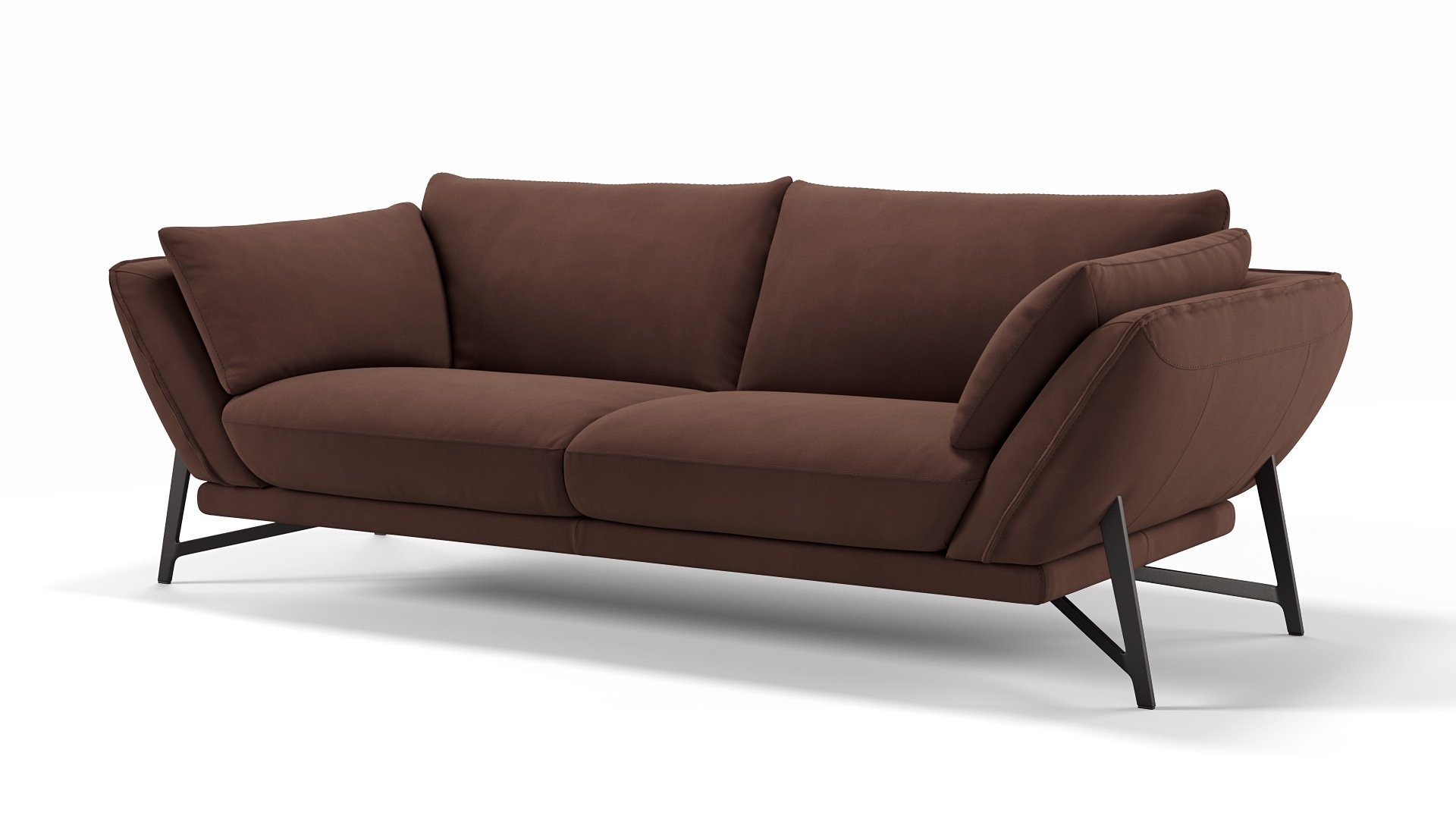 Stoff 3-Sitzer Sofa ESTELLA