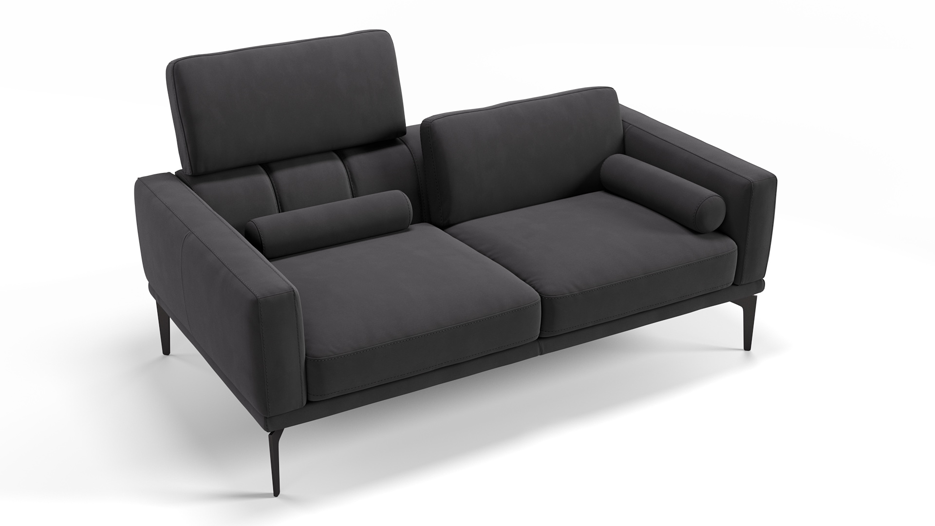 Stoff 2-Sitzer Sofa SALERNO