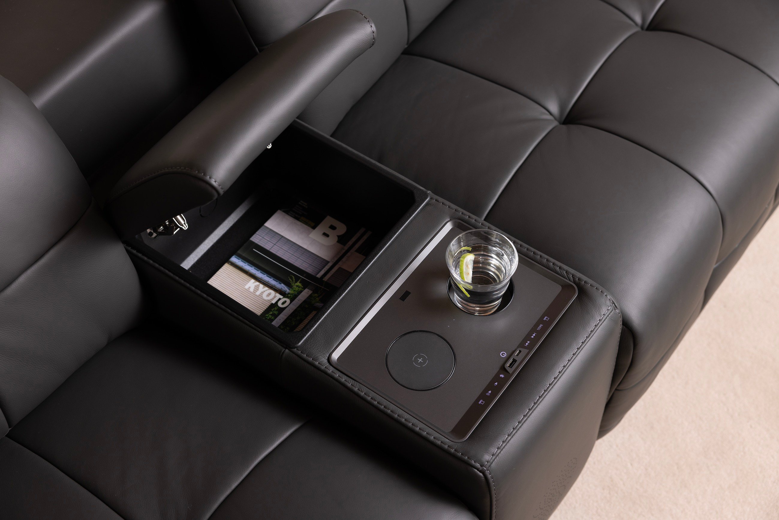 Leder Kinosofa VEGAS