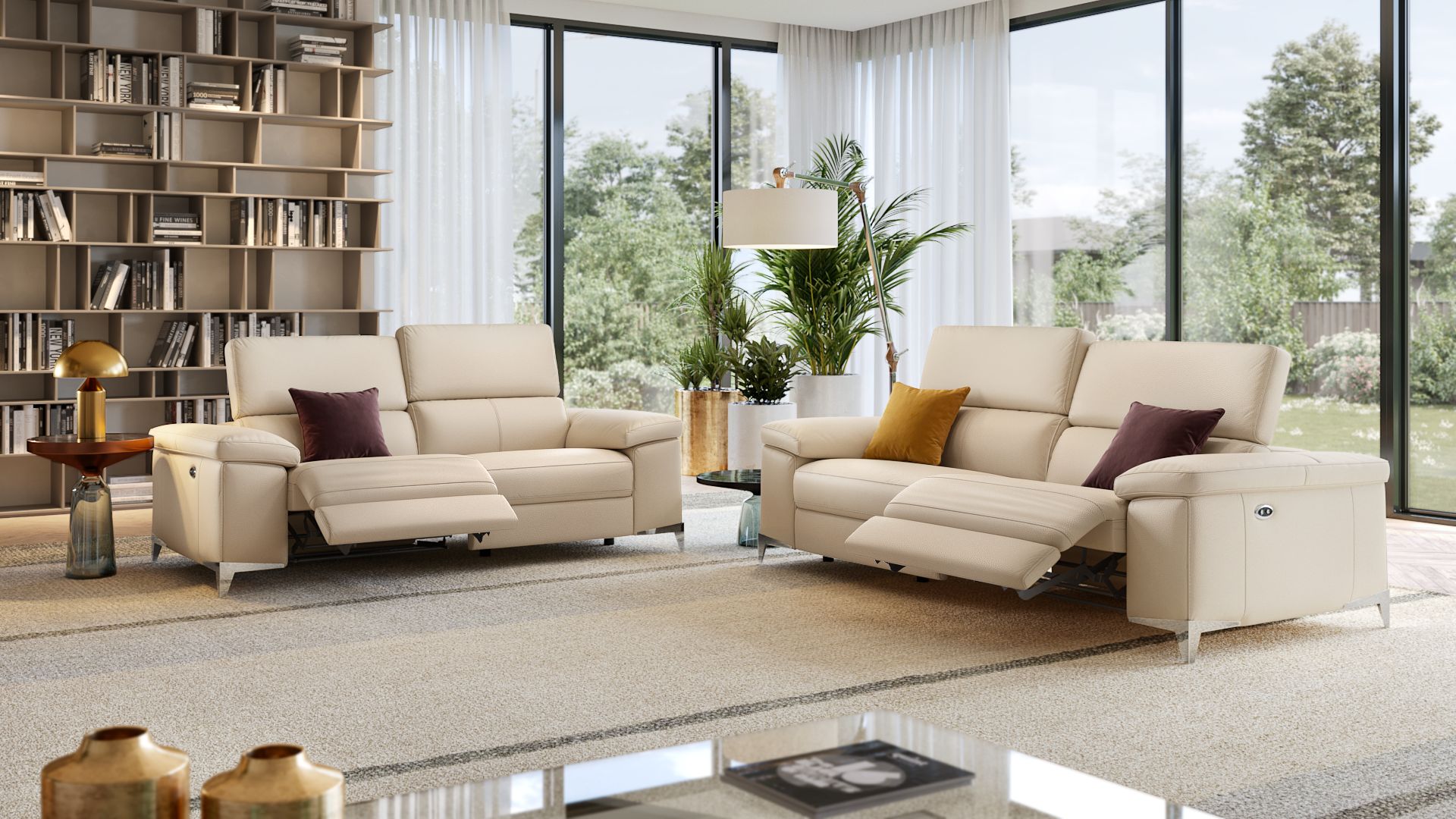 Leder 3-Sitzer Sofa VENOSA