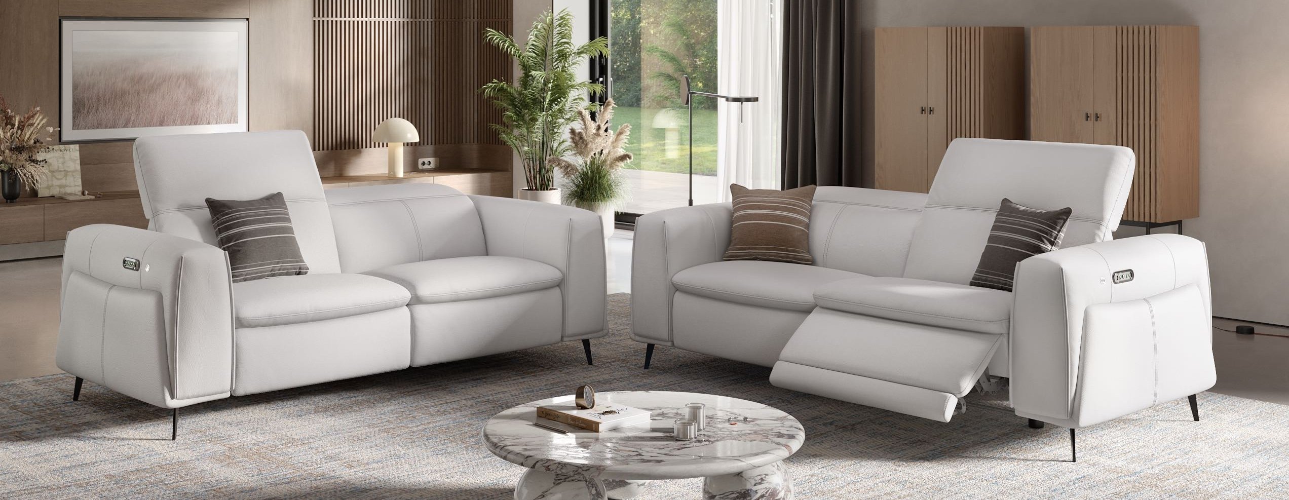 italienische-Ledersofas Ledersofas