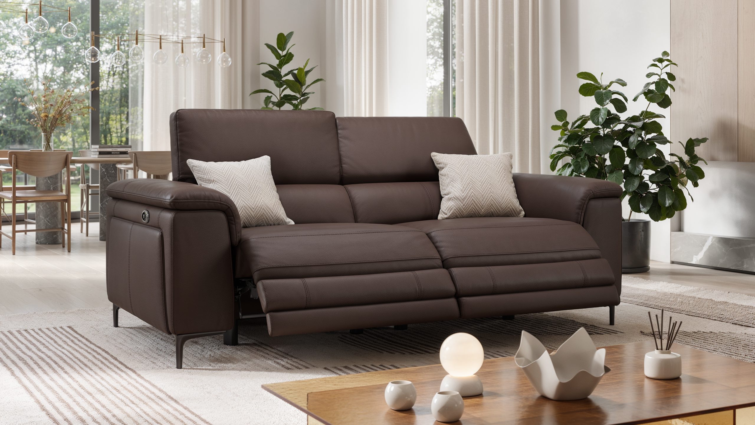 Leder 3-Sitzer Sofa MARINO