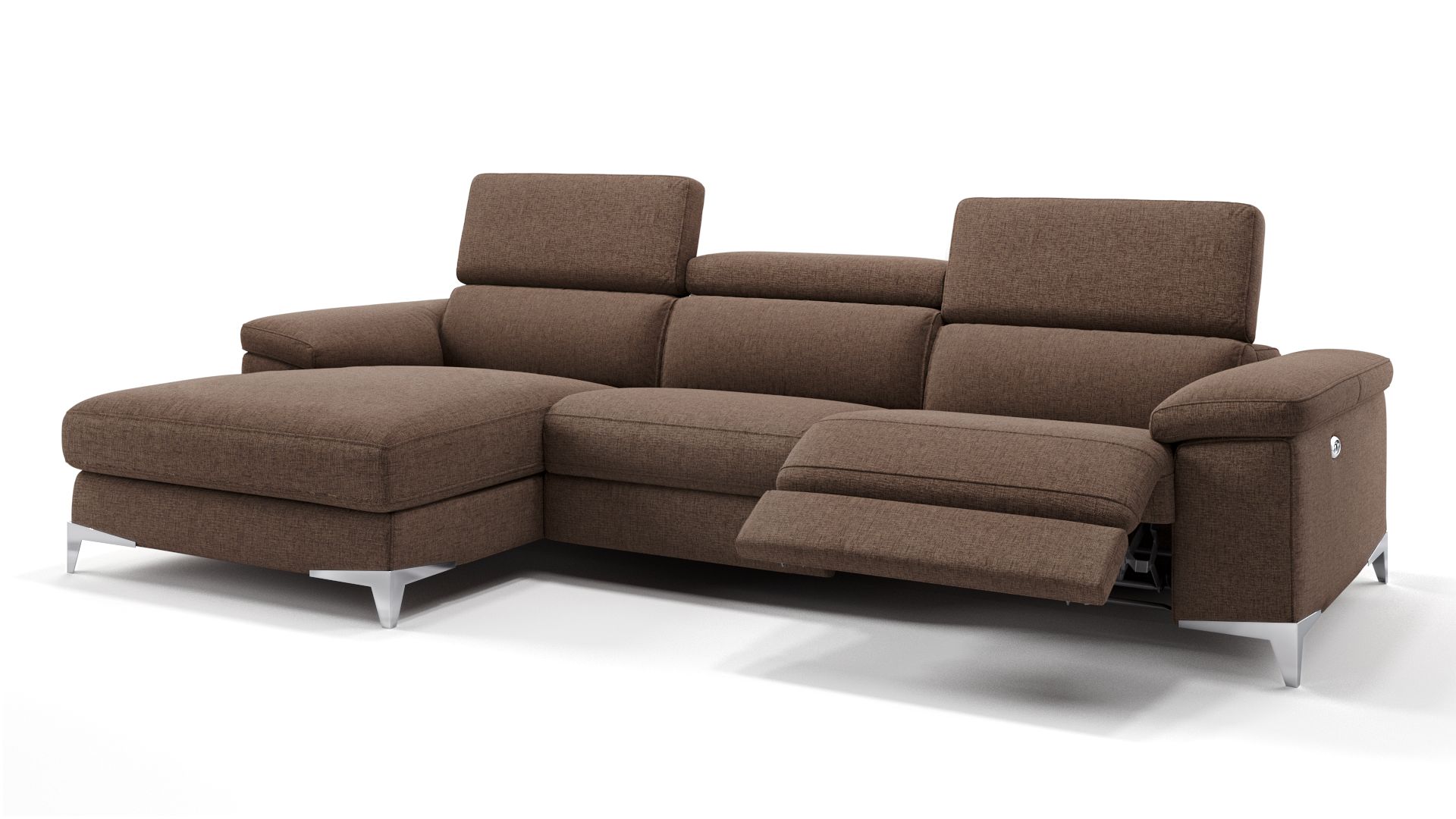 Stoff Ecksofa VENOSA
