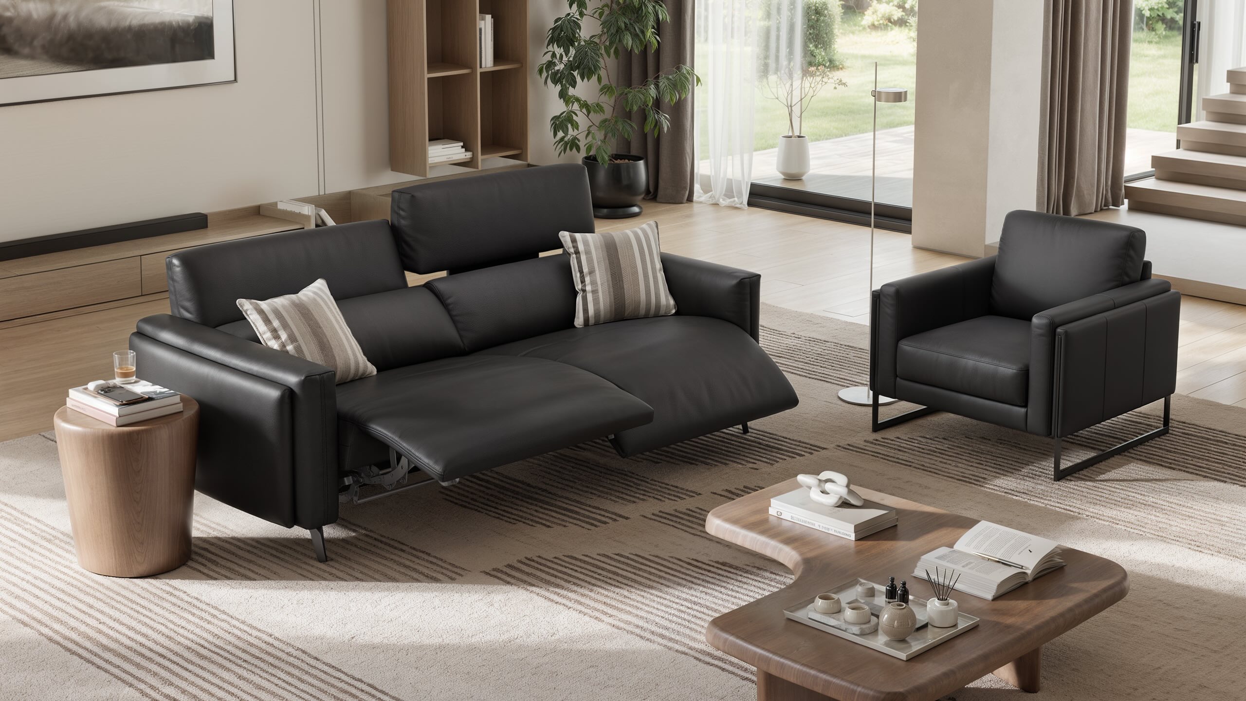 Leder Sessel VESSA