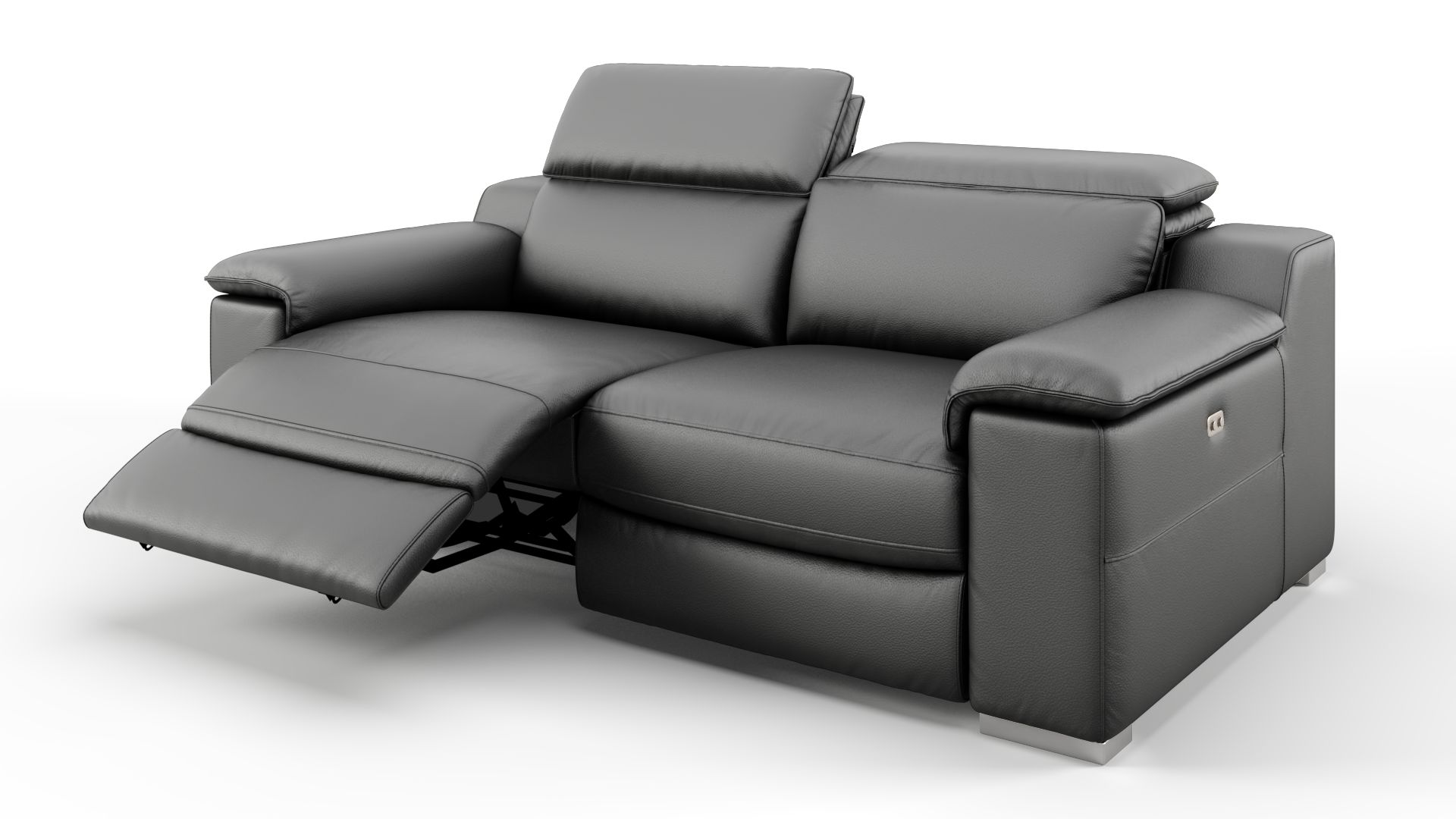 Leder 2-Sitzer Sofa MACELLO