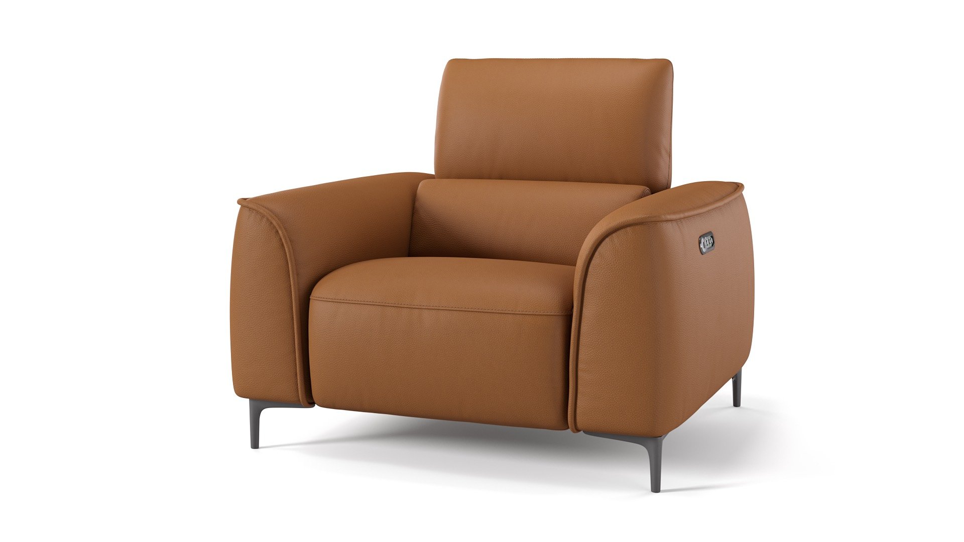 Leder 1-Sitzer Sofa COMO