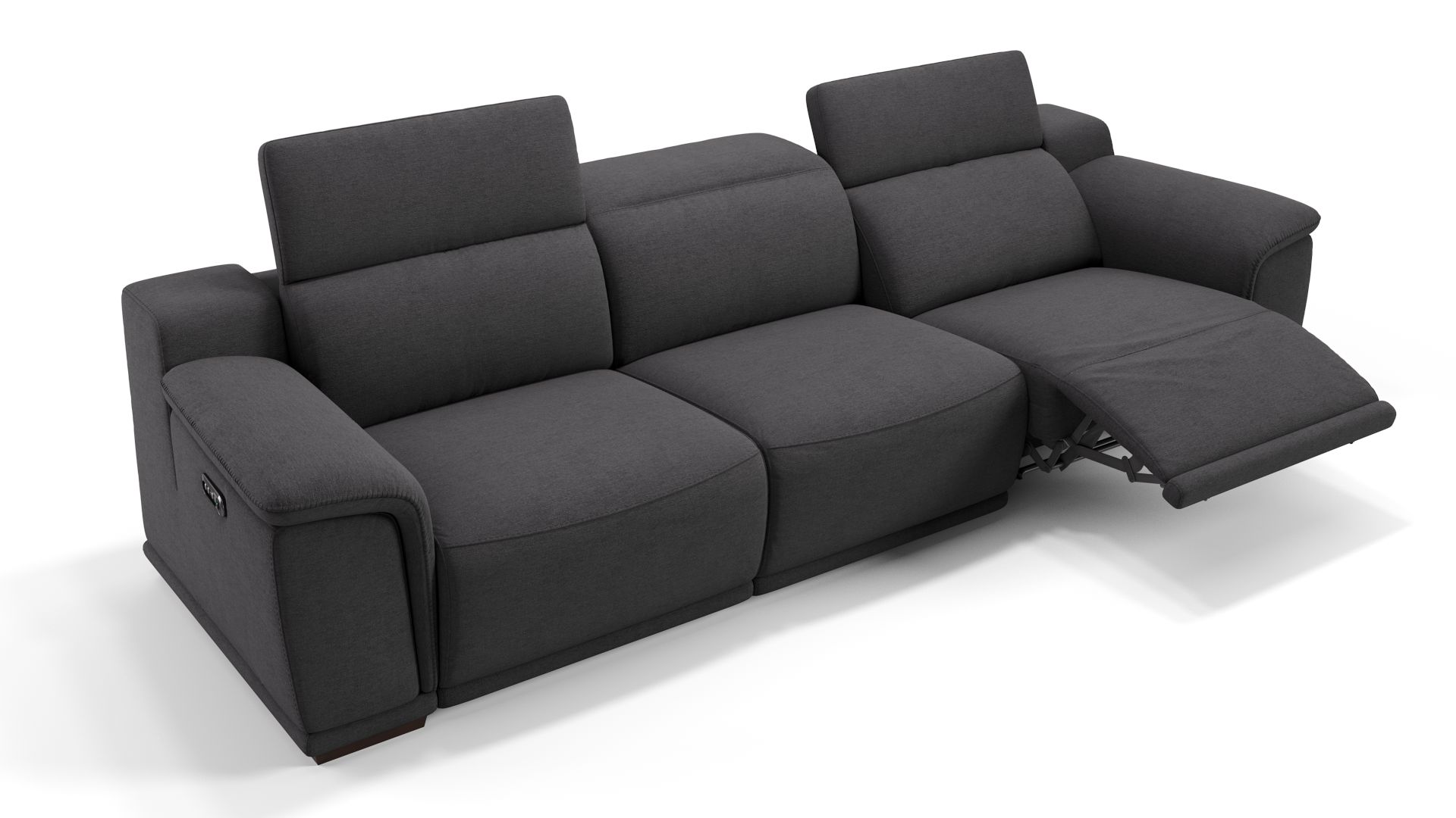 Stoff 3-Sitzer Sofa XXL MONTEFINO