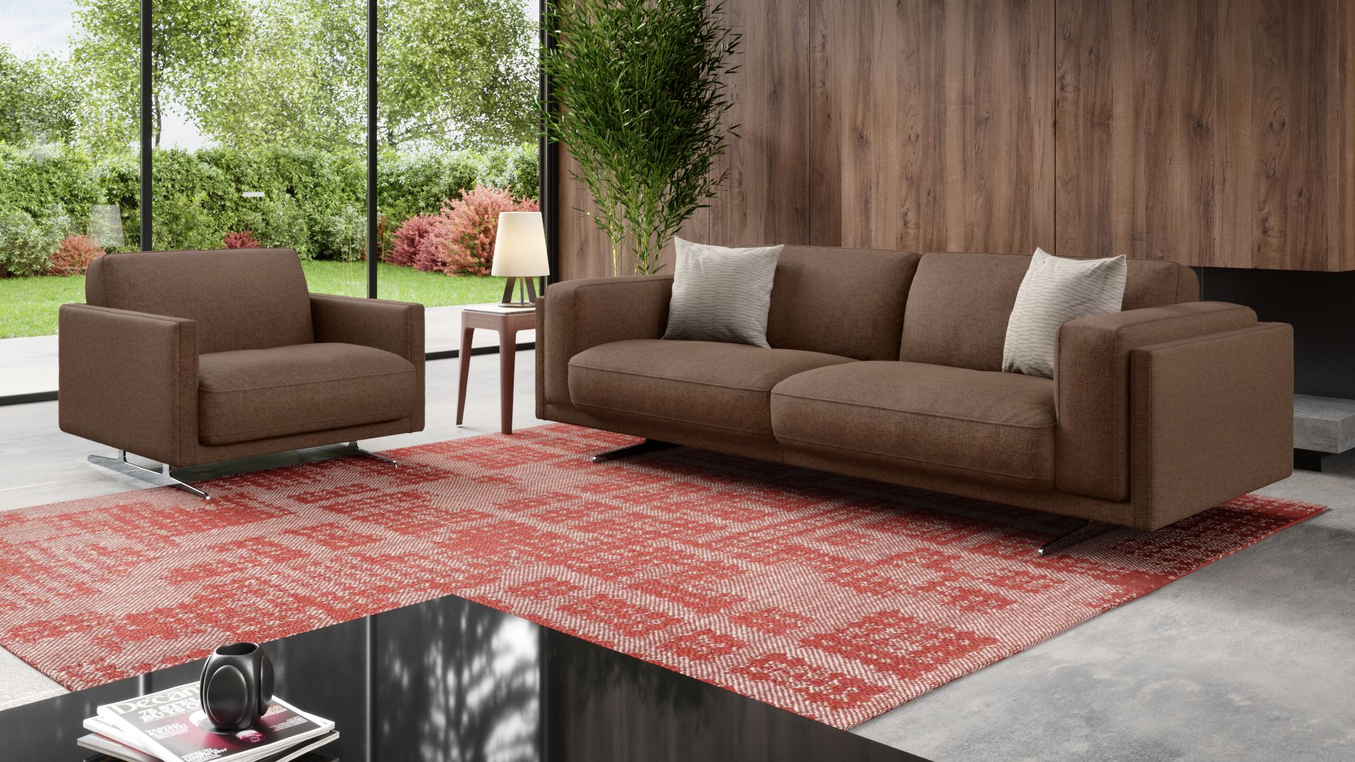 Stoff 3-Sitzer Sofa BELLANTE