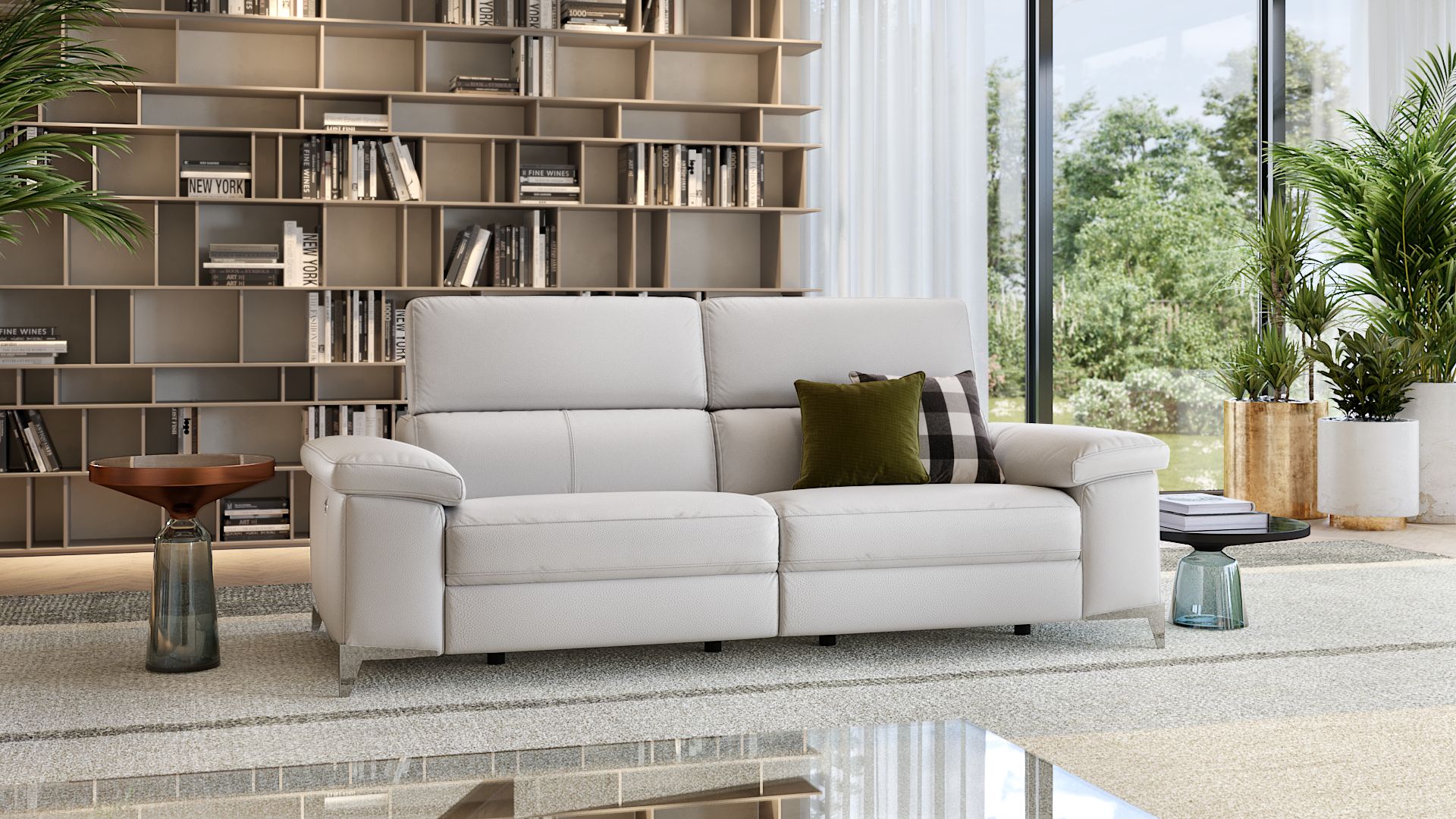 Leder 3-Sitzer Sofa VENOSA