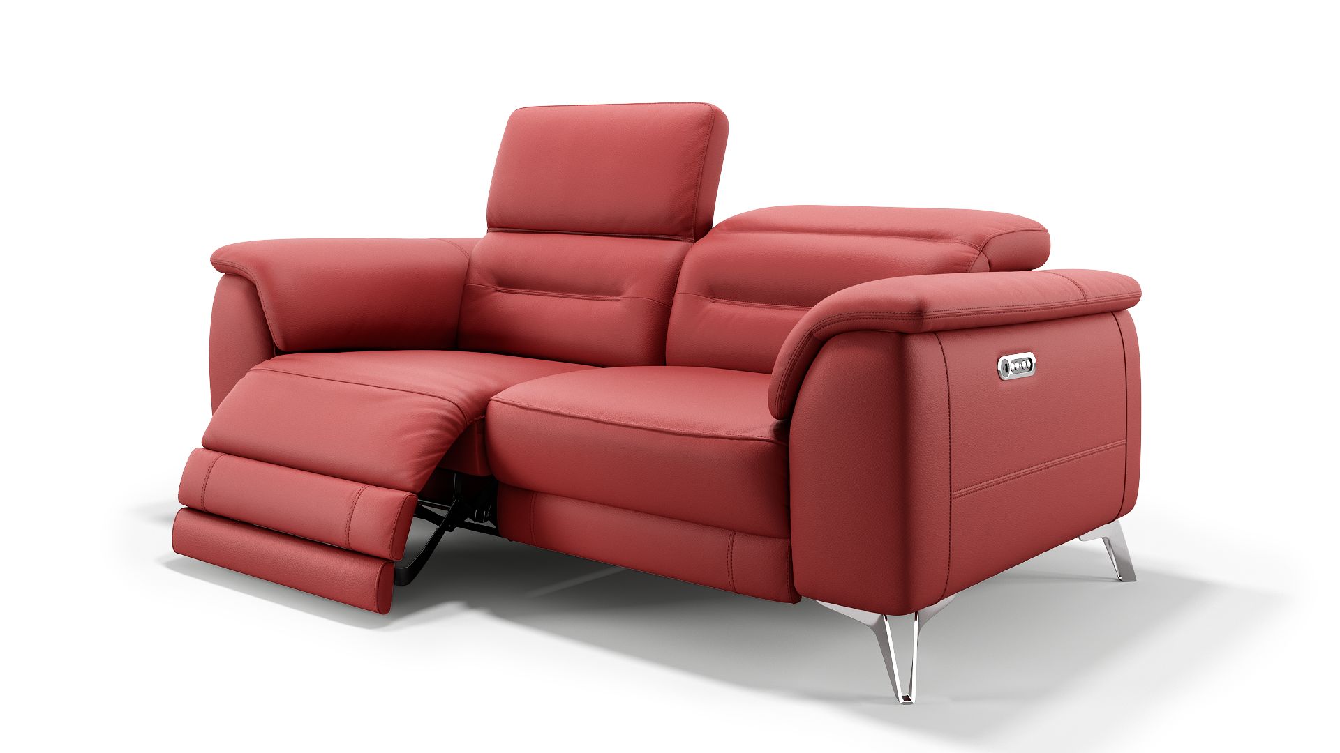 Leder 2-Sitzer Sofa GANDINO