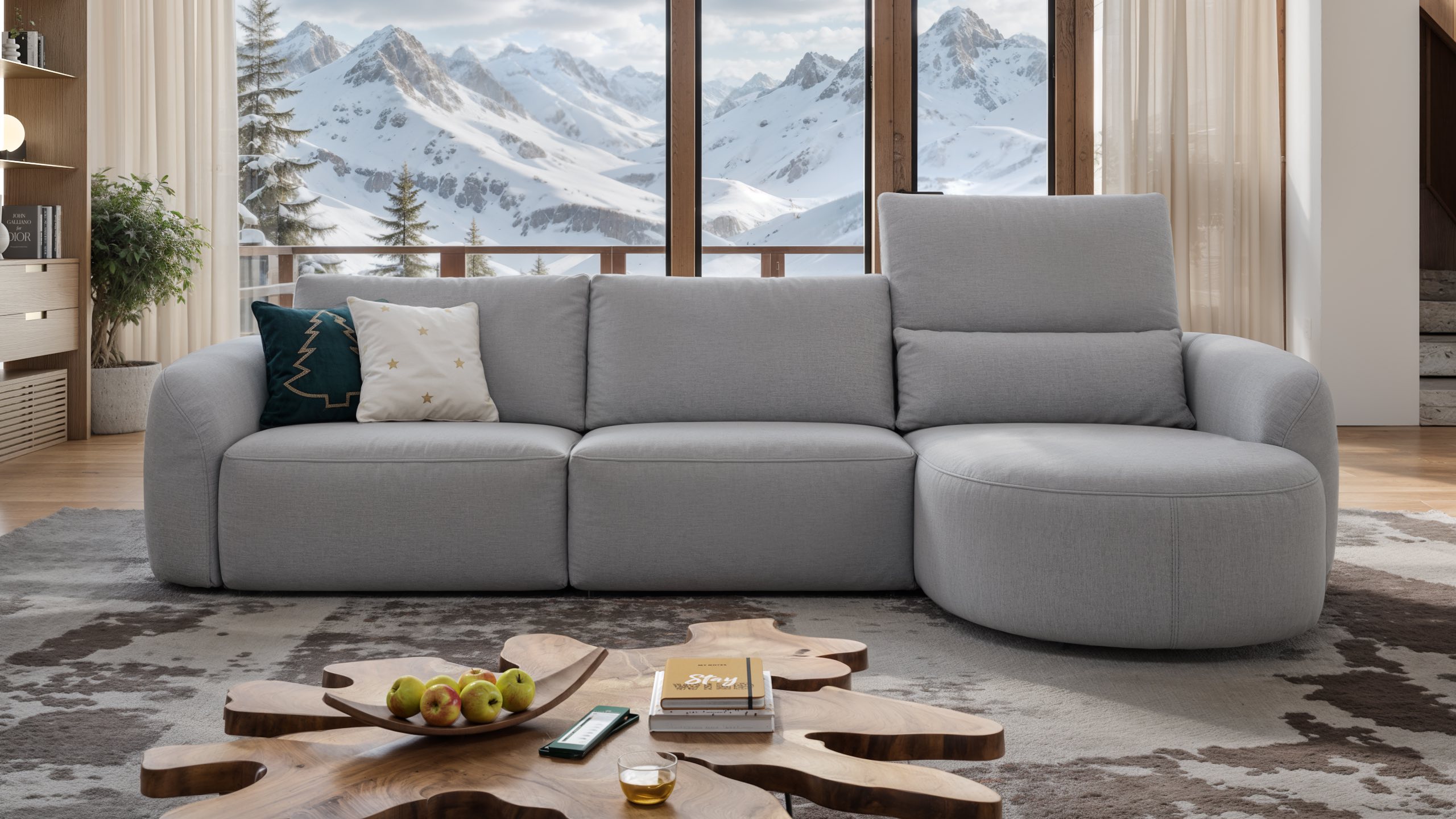 Stoff Ecksofa ST. MORITZ